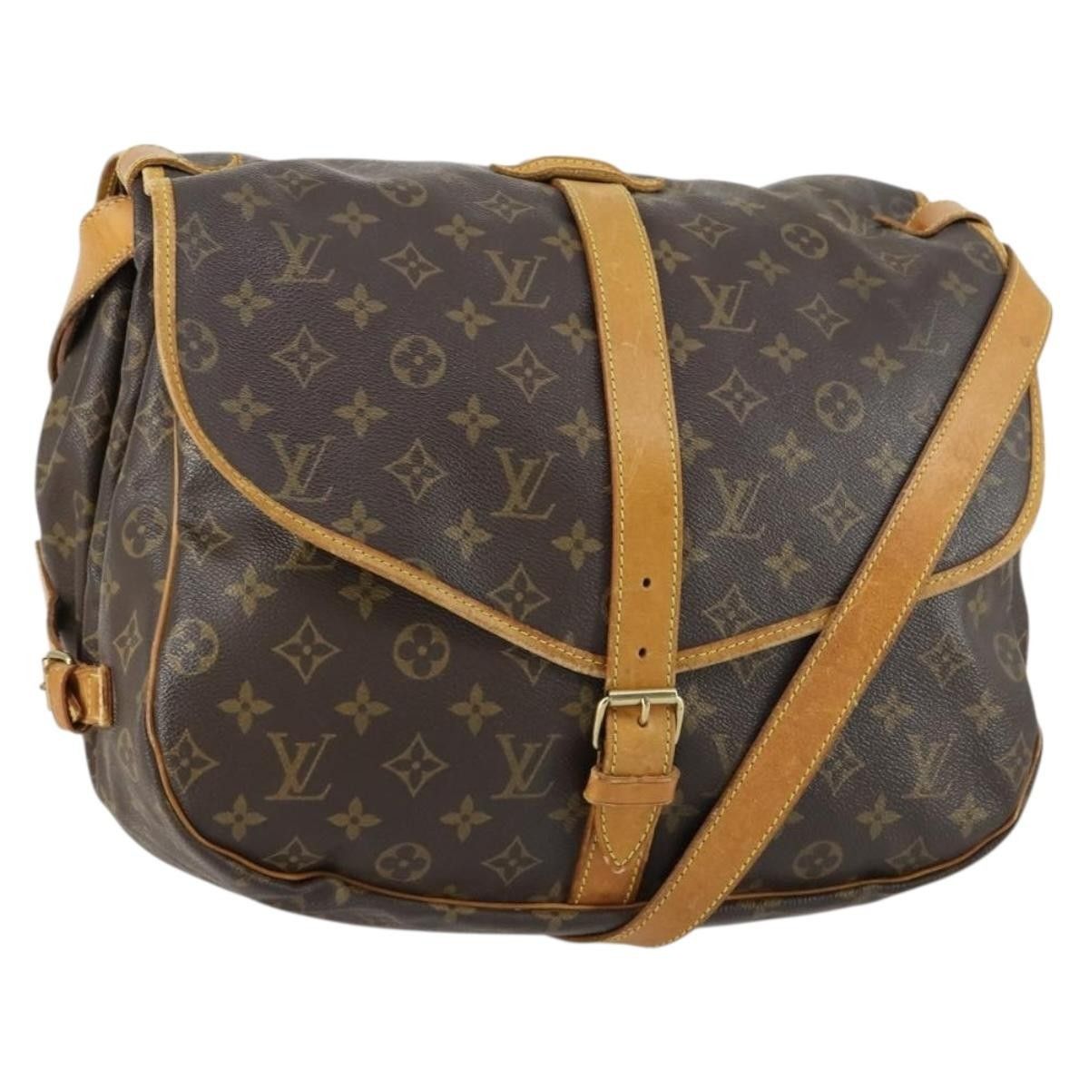 Louis Vuitton Louis Vuitton Saumur Handbag Monogram Canvas Size ONE SIZE - 1 Thumbnail