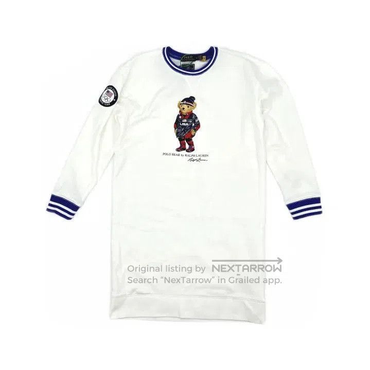 Polo Ralph Lauren Polo Ralph Lauren Bear Print Long Sweatshirt. Size US XL / EU 56 / 4 - 2 Thumbnail