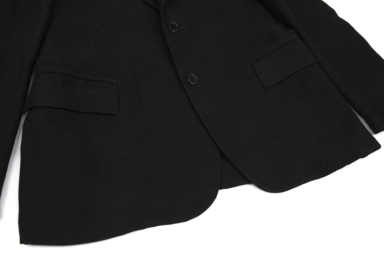 Yohji Yamamoto Yohji Yamamoto Tailored Design Linen Cotton Jacket Size US XL / EU 56 / 4 - 10 Thumbnail