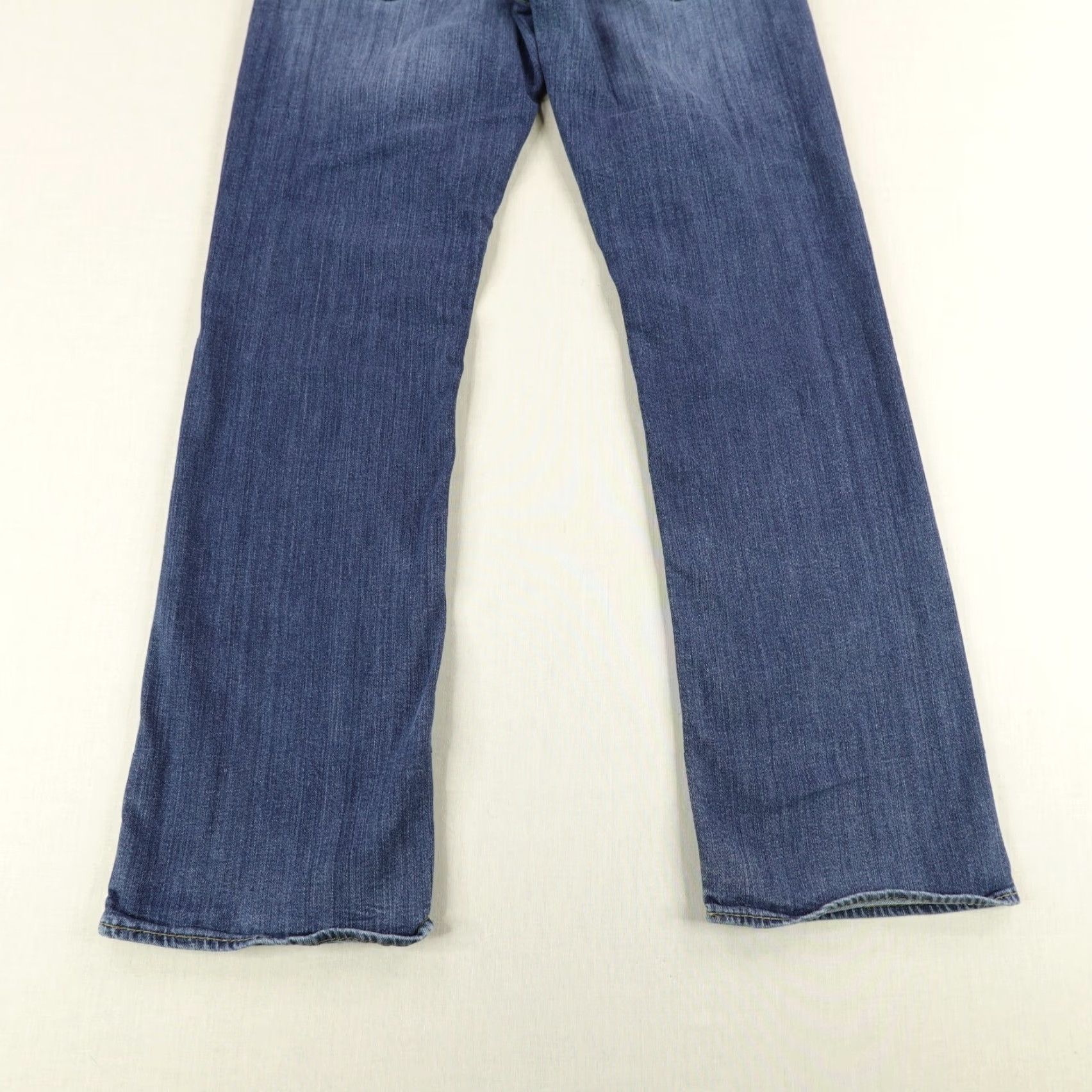 BKE VINTAGE BKE Jeans Men 28S Blue Denim Bootcut Regular Fit Low Rise Stretch Pants Size US 27 - 6 Thumbnail