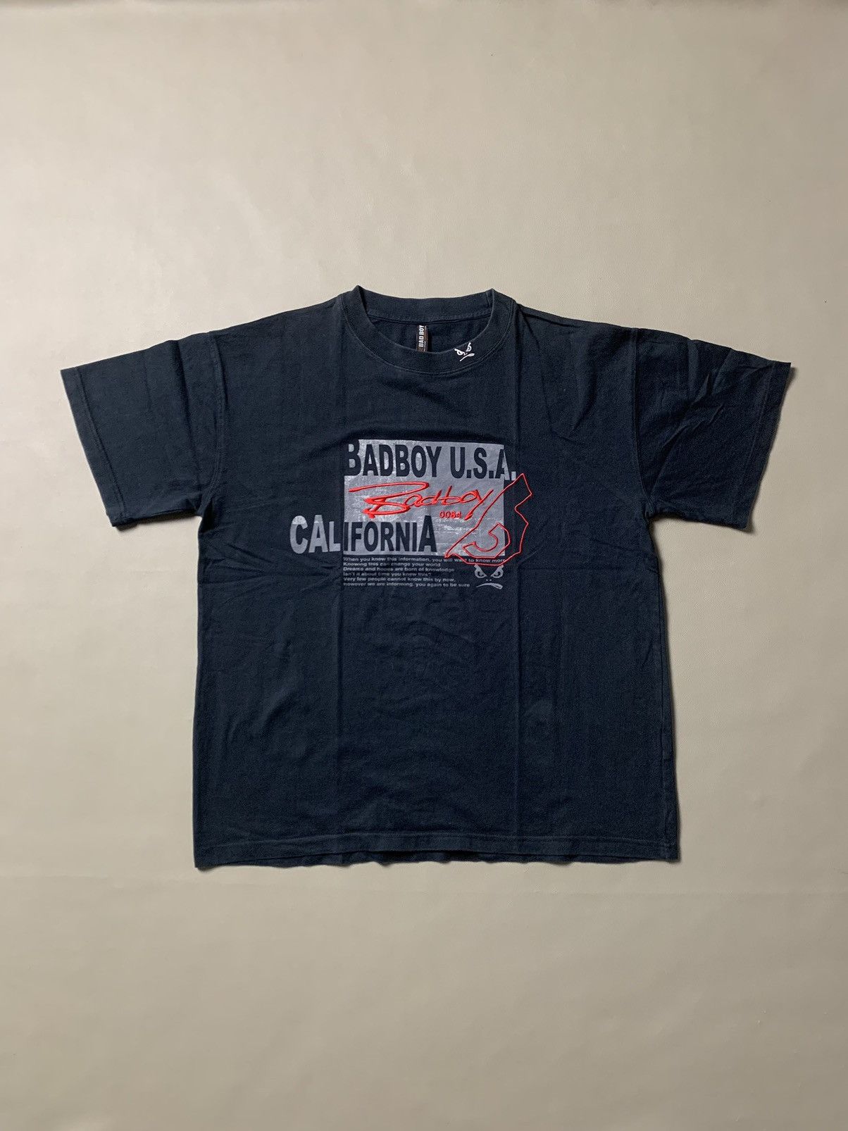 Hysteric Glamour × If Six Was Nine × Japanese Brand Bad Boy Archive Poem Tshirt Size US L / EU 52-54 / 3 - 1 Thumbnail