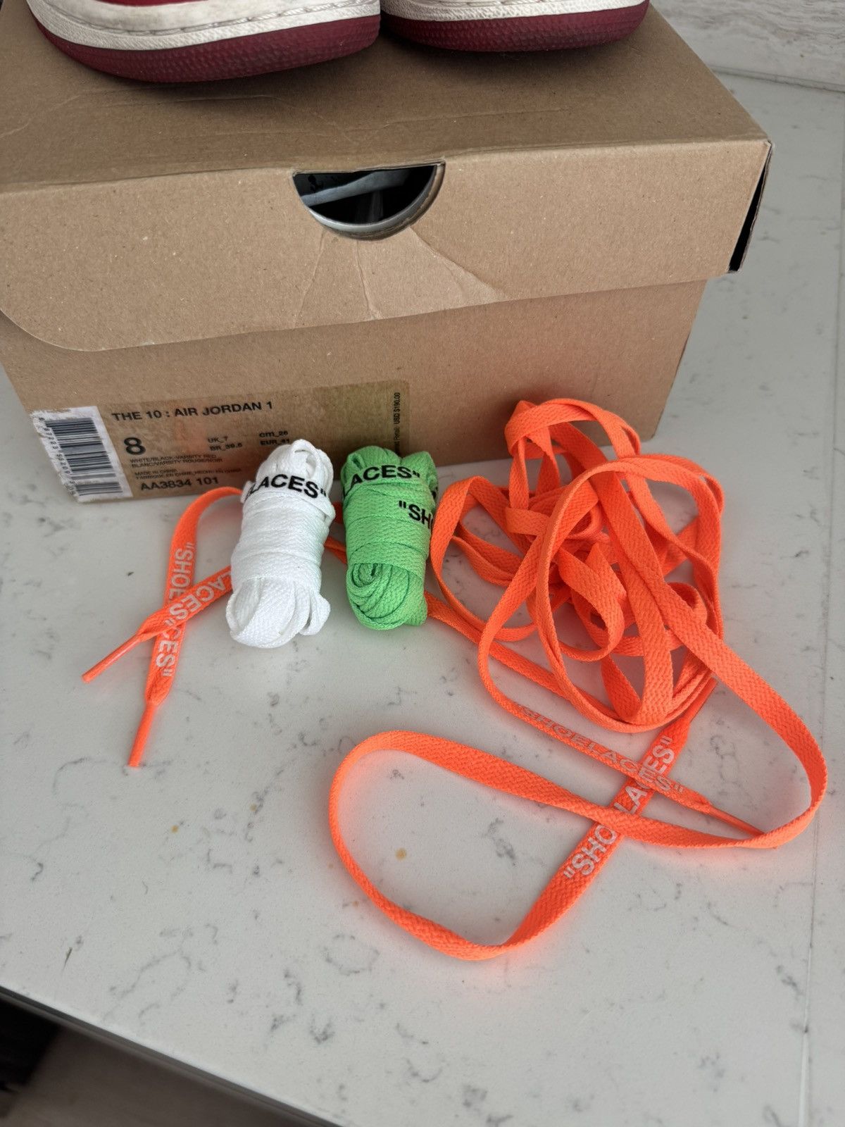 Jordan Brand × Nike × Off-White Chicago Nike Air Jordan 1 "OFF WHITE" (Size 8) Size US 8 / EU 41 - 9 Thumbnail