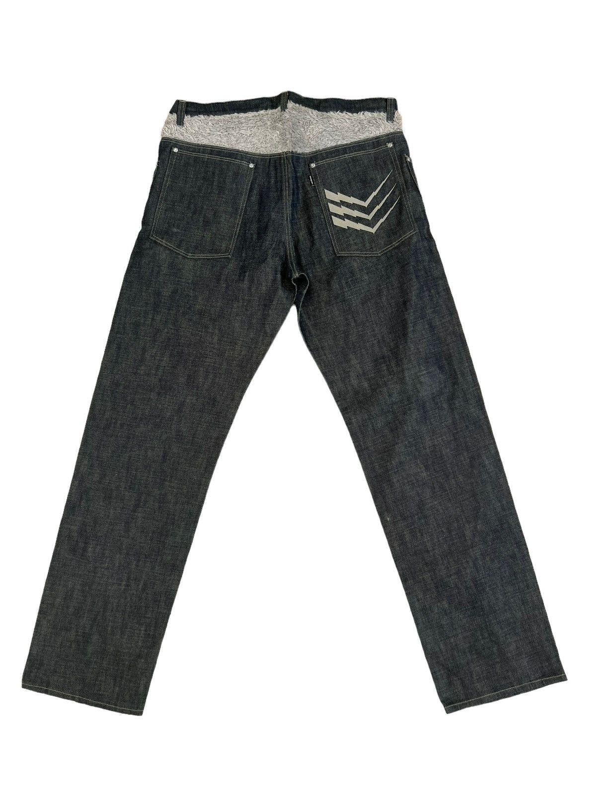 Vintage DOARAT Made in Japan Baggy Denim Jeans Size US 36 / EU 52 - 2 Thumbnail