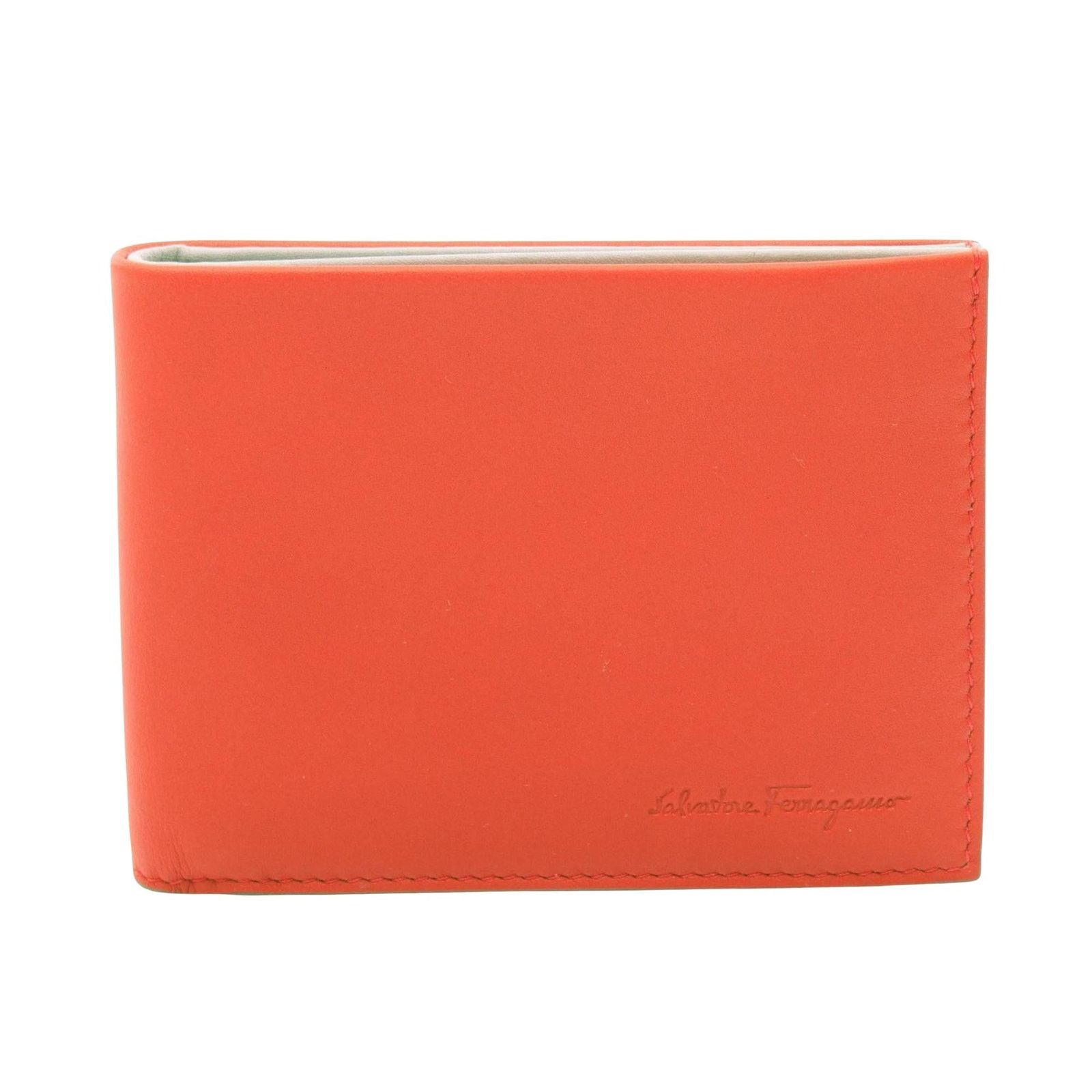 Salvatore Ferragamo Red Leather Wallet