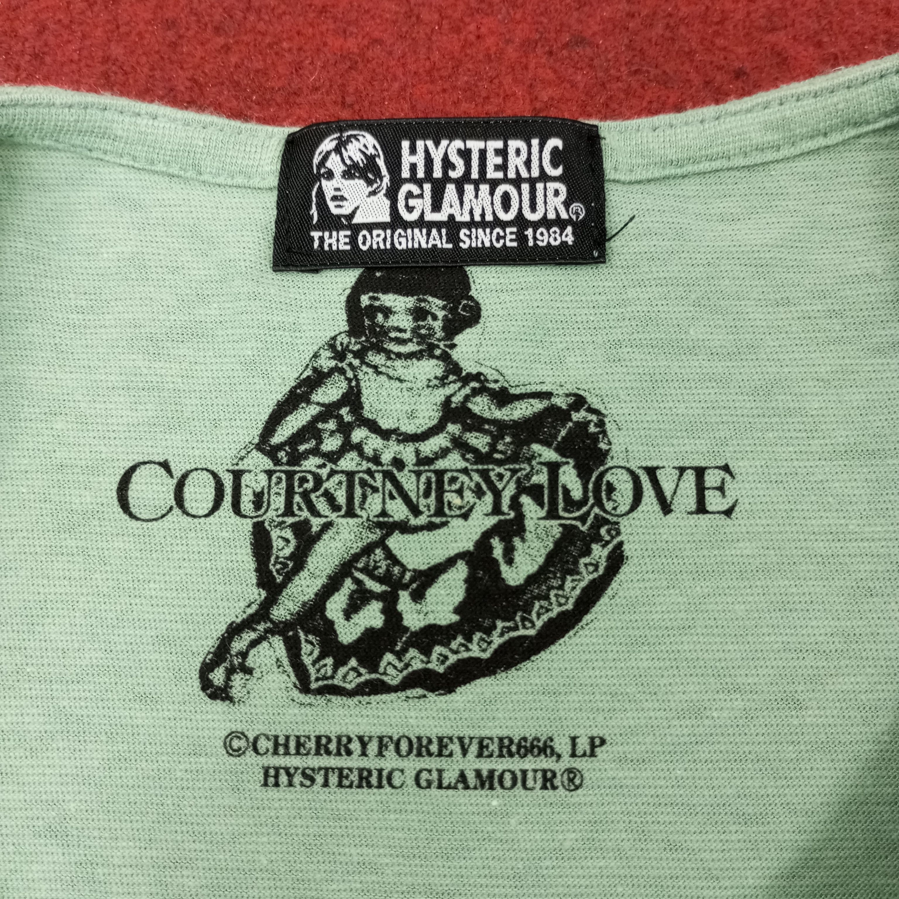 Hysteric Glamour Hysteric Glamour Courtney Love Japanese Brand Tshirt c249n16 Size M / US 6-8 / IT 42-44 - 4 Thumbnail