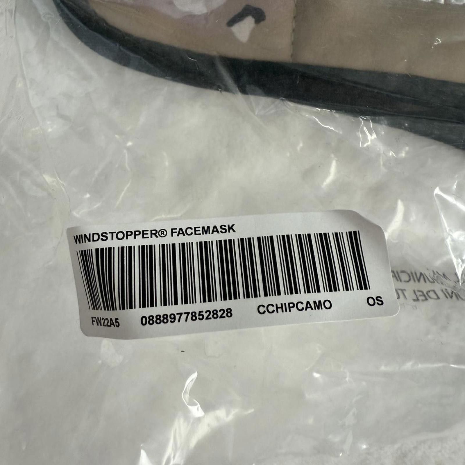 Supreme 2022 Supreme × WINDSTOPPER Facemask 'Chocolate Chip Camo' Size ONE SIZE - 4 Thumbnail