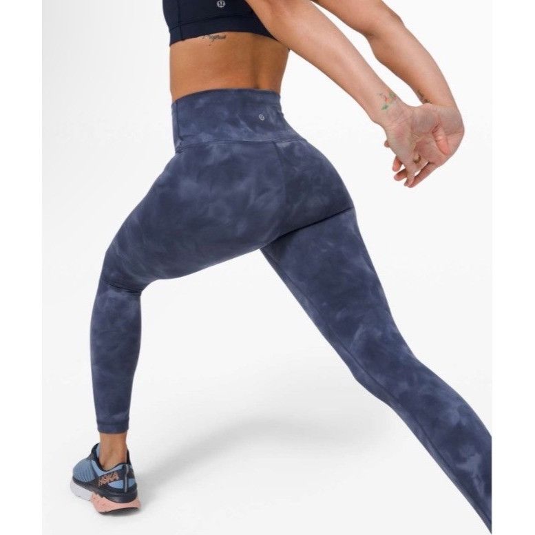 Lululemon 𝓛𝓾𝓵𝓾𝓵𝓮𝓶𝓸𝓷 Wunder Train High-Rise Tight Size 4 25" * Size 27" / US 4 / IT 40 - 6 Thumbnail