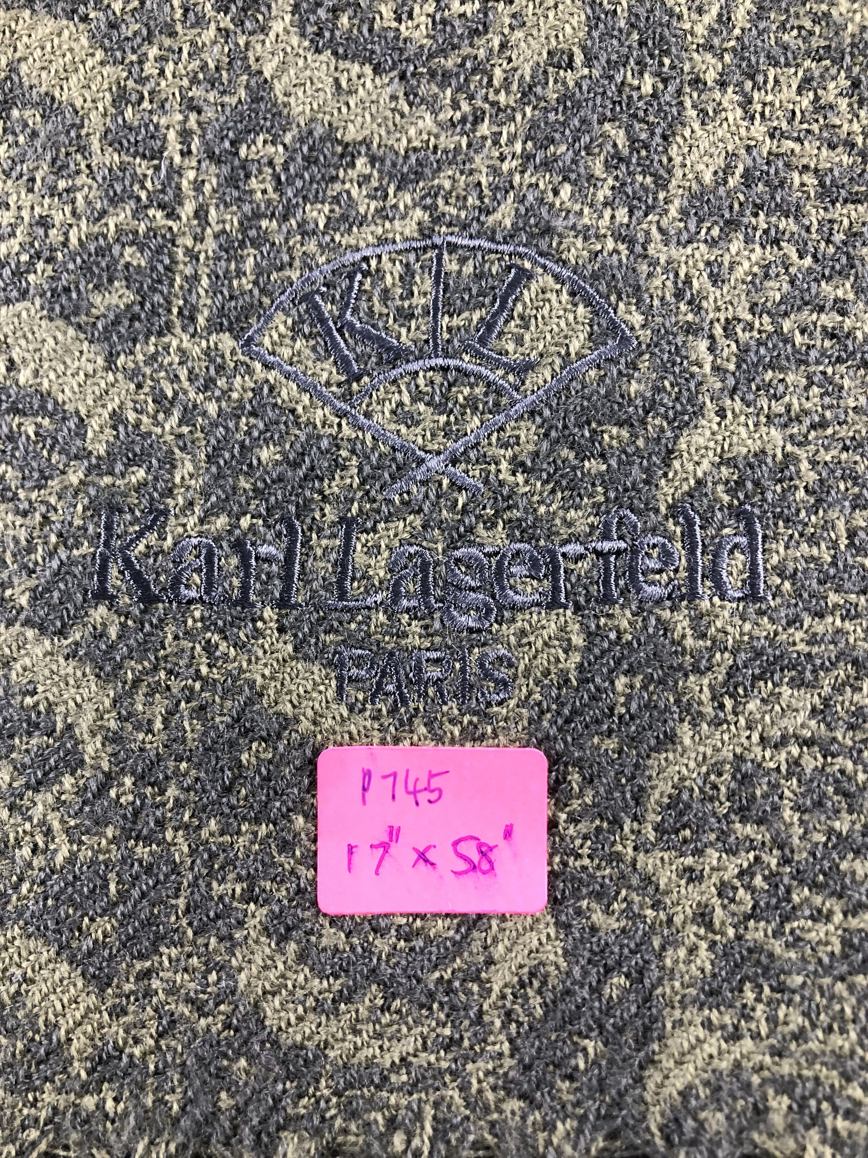 Karl Lagerfeld Karl Lagerfeld Scarf / Muffler / Neckwear P745 Size ONE SIZE - 4 Thumbnail