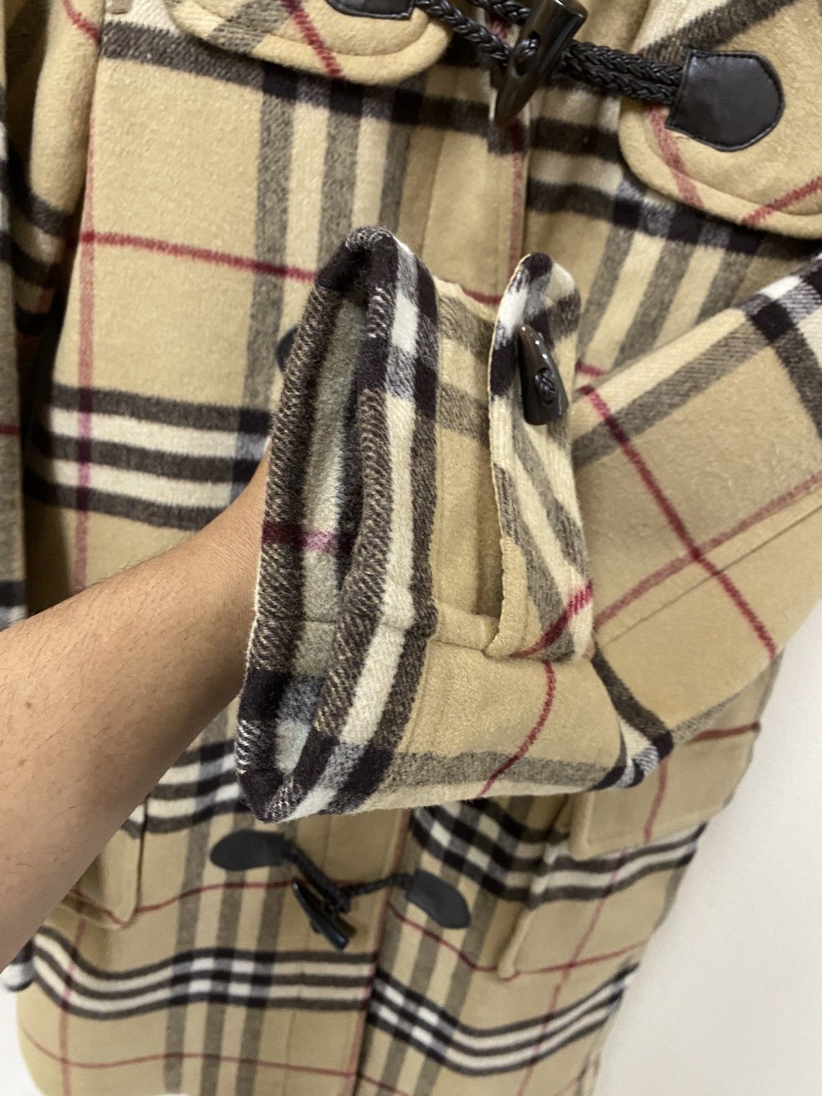 Burberry BURBERRY Archive Nova Check Duffle Coat 🔥 Size XS / US 0-2 / IT 36-38 - 12 Thumbnail