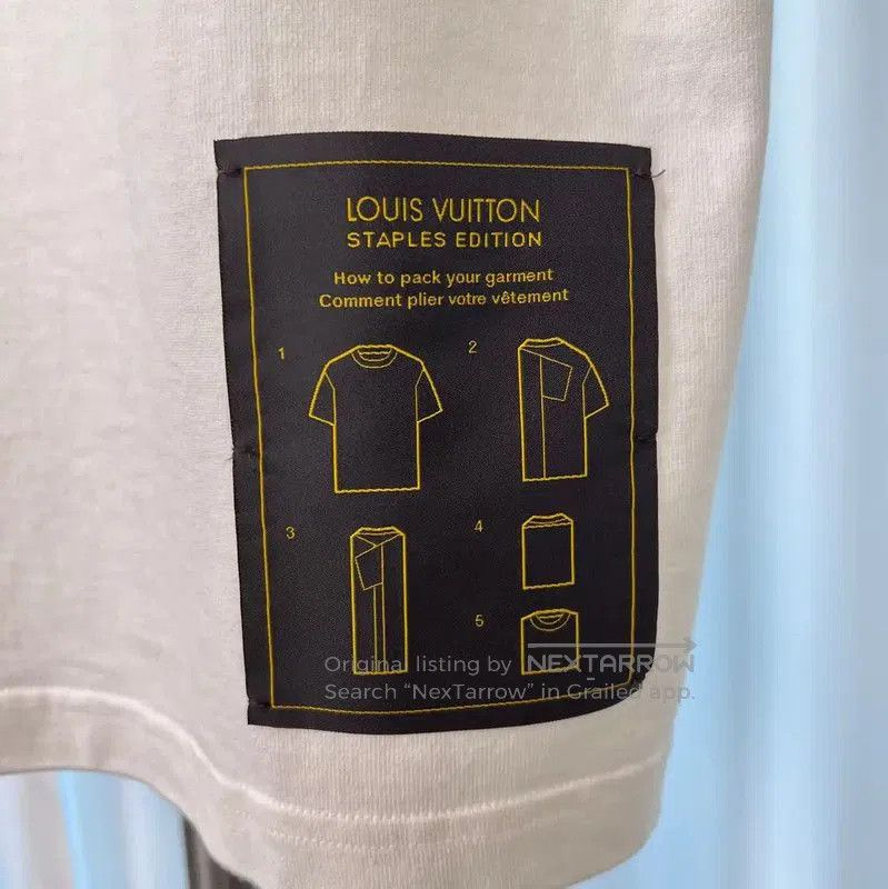 Louis Vuitton Louis Vuitton White Cotton Men's T-Shirt . Size US M / EU 48-50 / 2 - 5 Thumbnail