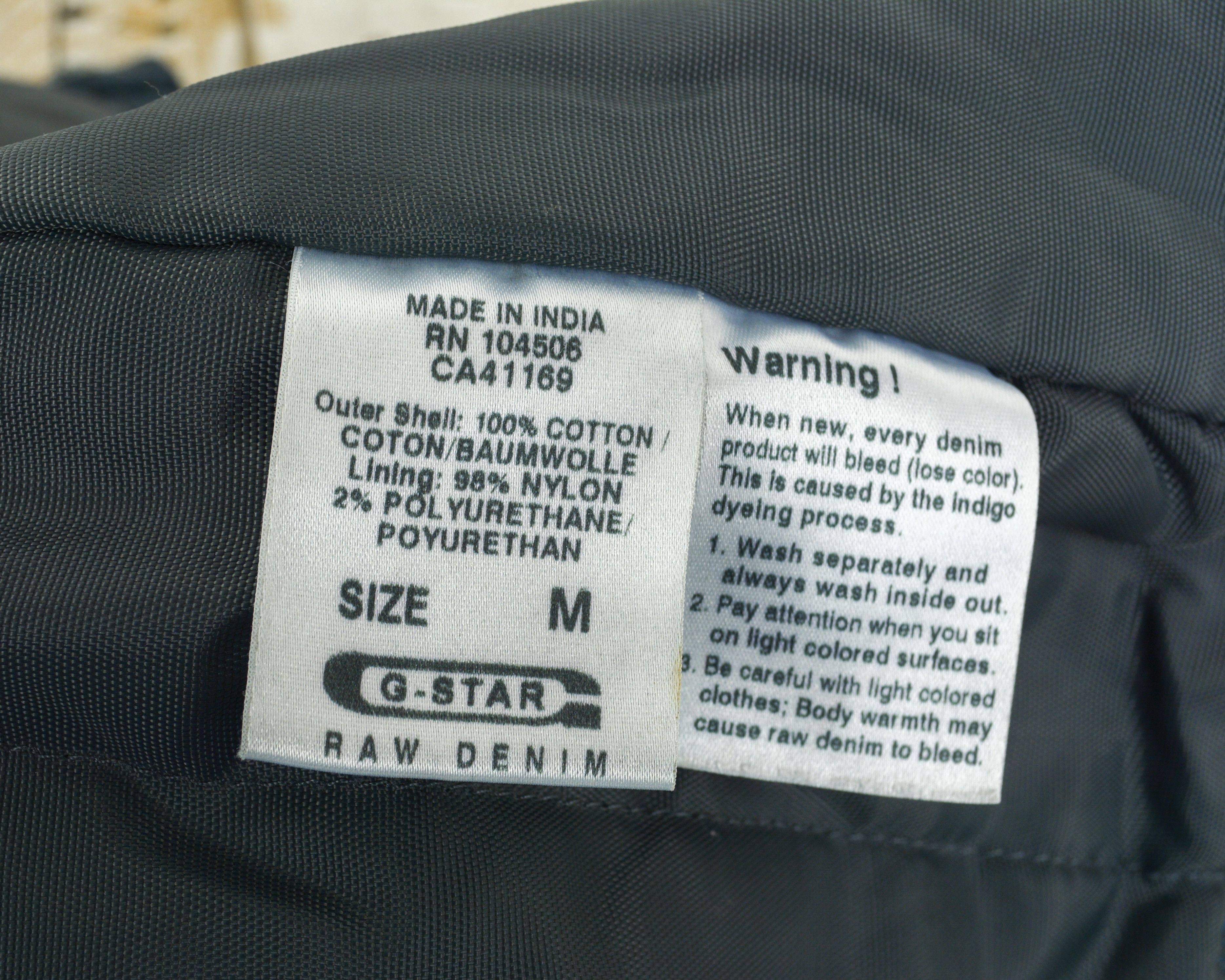 G-Star Jeans Stafford Coat Men Denim Coat Raw Trucker Western Size US M / EU 48-50 / 2 - 7 Thumbnail
