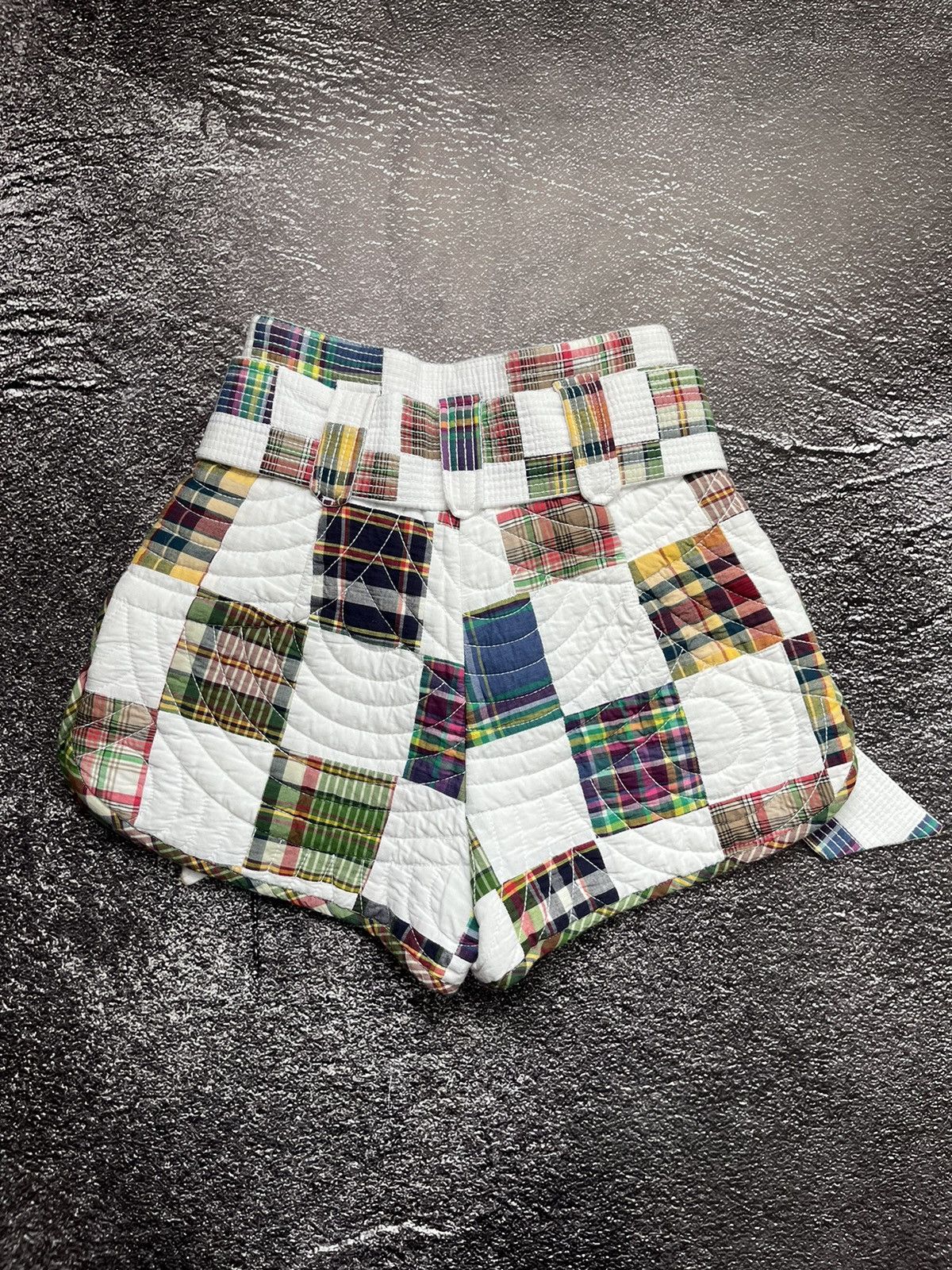 Sezane LE Maile Sezane Multicolor White Short Belted Size 34 Size 24" / US 00 / IT 34 - 4 Thumbnail