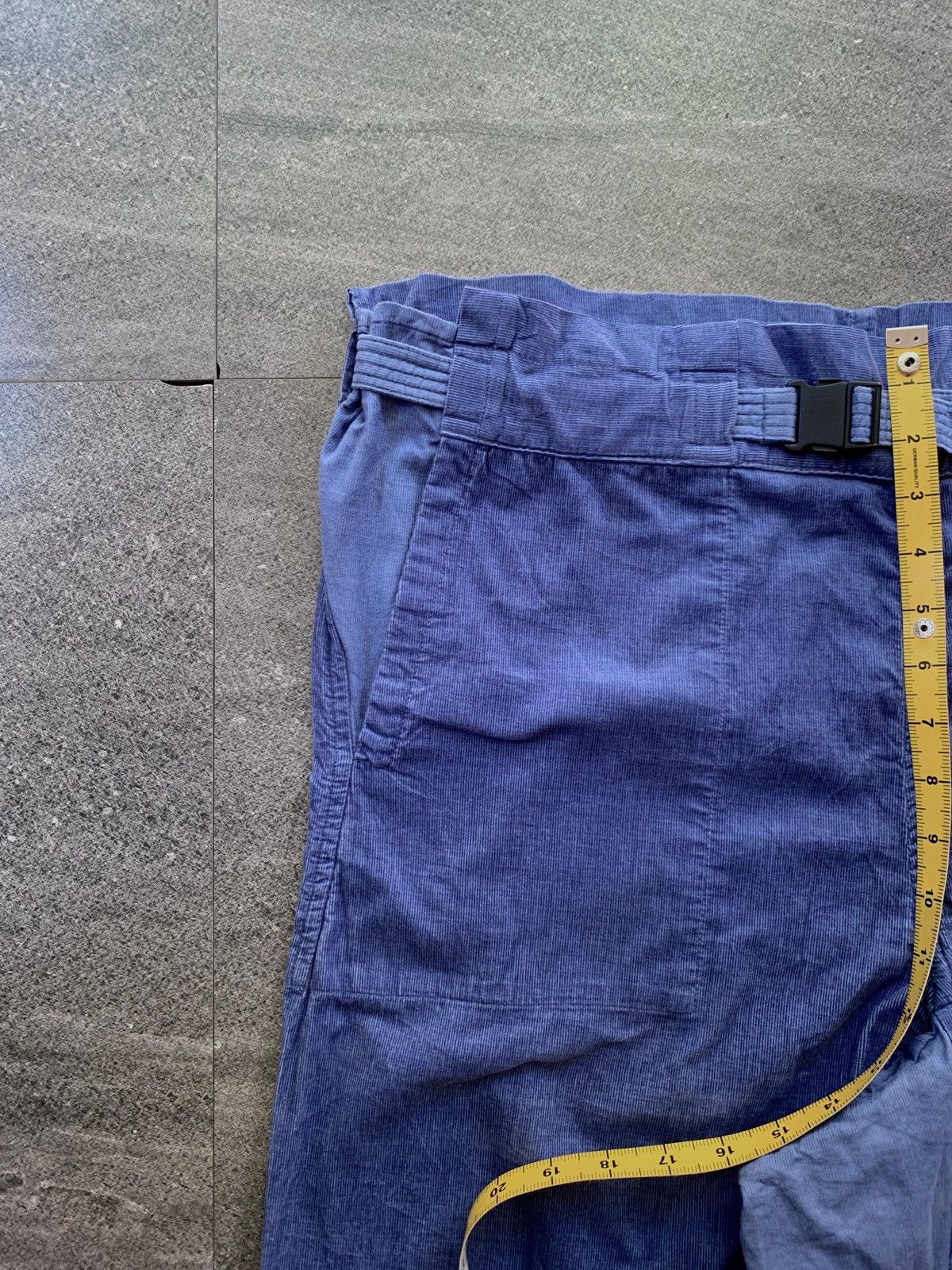 Issey Miyake FREE TAX! Two Tone Corduroy Wideleg Cropped Pants Size US 32 / EU 48 - 12 Thumbnail