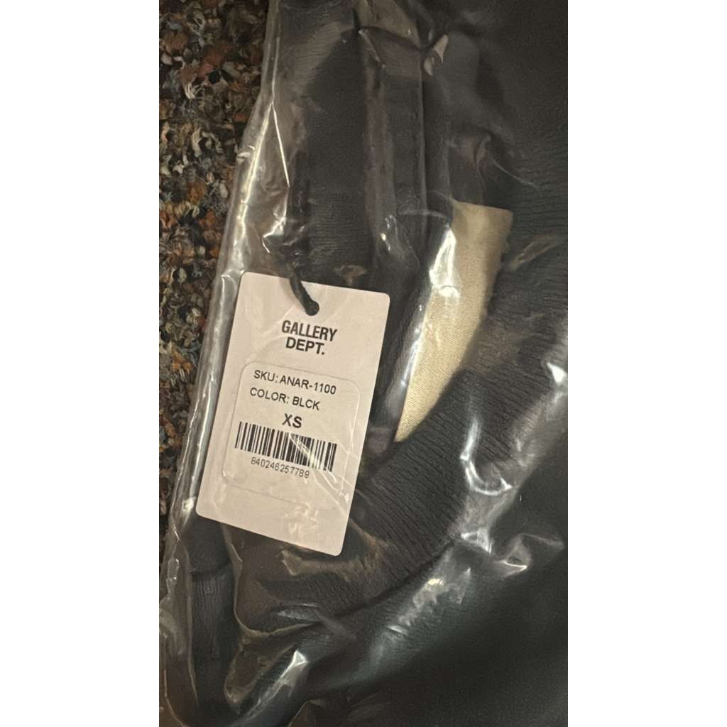 Gallery Dept. o1rshd1 Q:2 / Anarchy Long Sleeve Tee T-Shirt in Black Size US XS / EU 42 / 0 - 16 Thumbnail