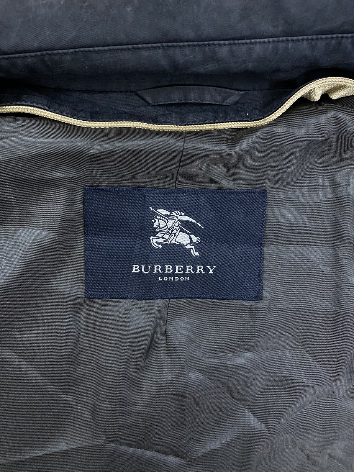 Burberry Vintage Burberry London Nova Check Hoodie Long Jacket Size US XL / EU 56 / 4 - 15 Thumbnail