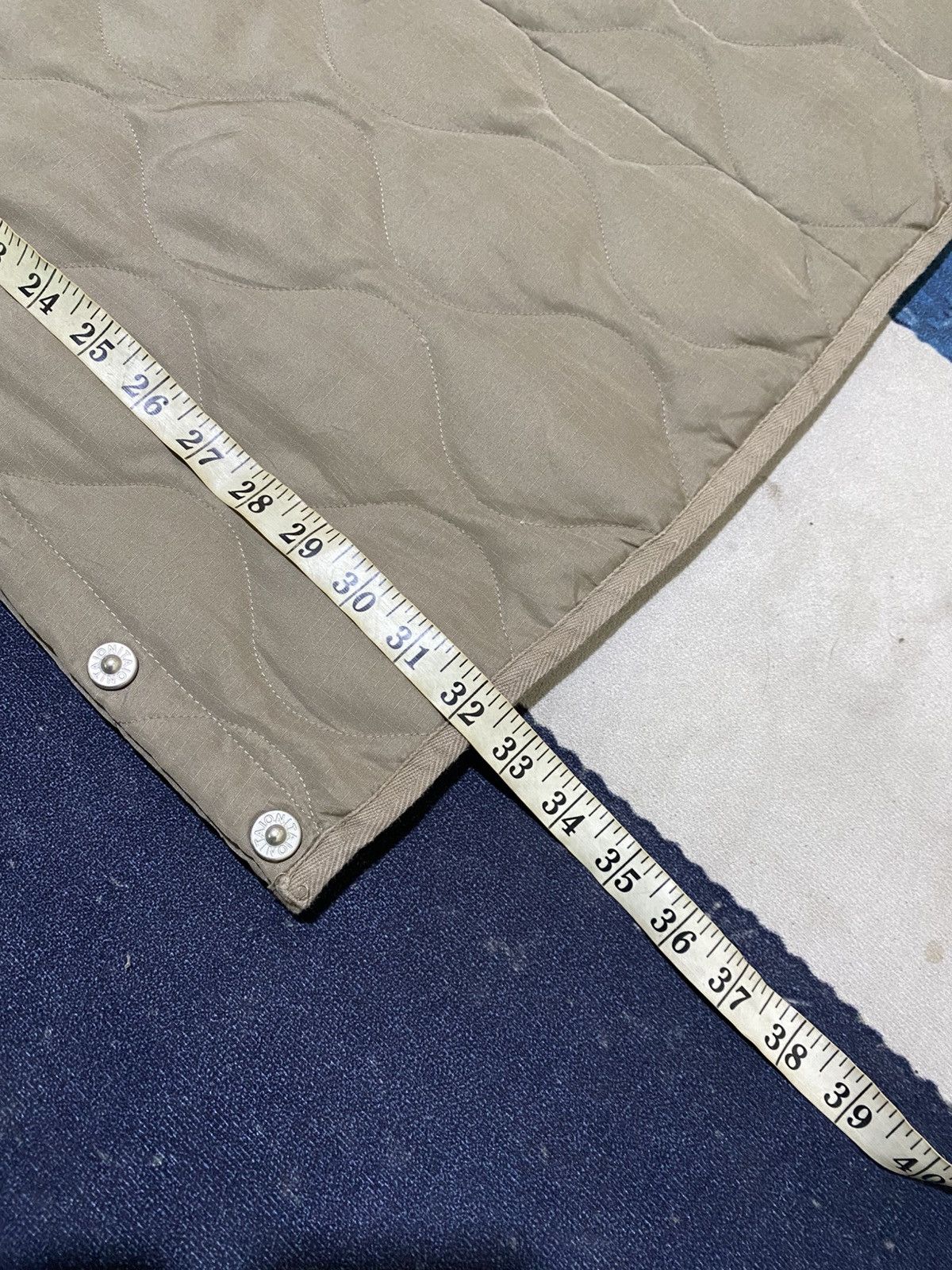 Japanese Brand TAION Military Snap Button Down Skirt ( Soft Shell ) Size 28" / US 6 / IT 42 - 11 Thumbnail