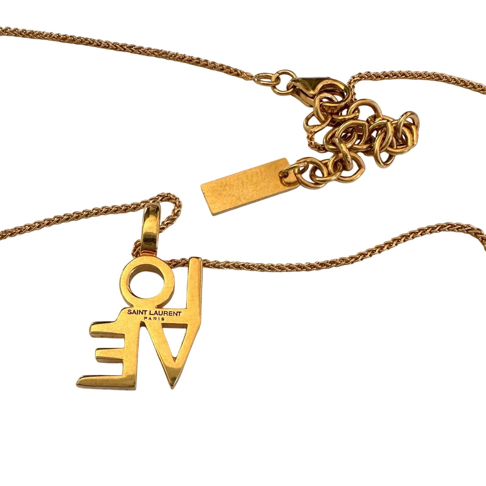 Yves Saint Laurent Yves Saint Laurent LOVE Necklace Size ONE SIZE - 8 Thumbnail
