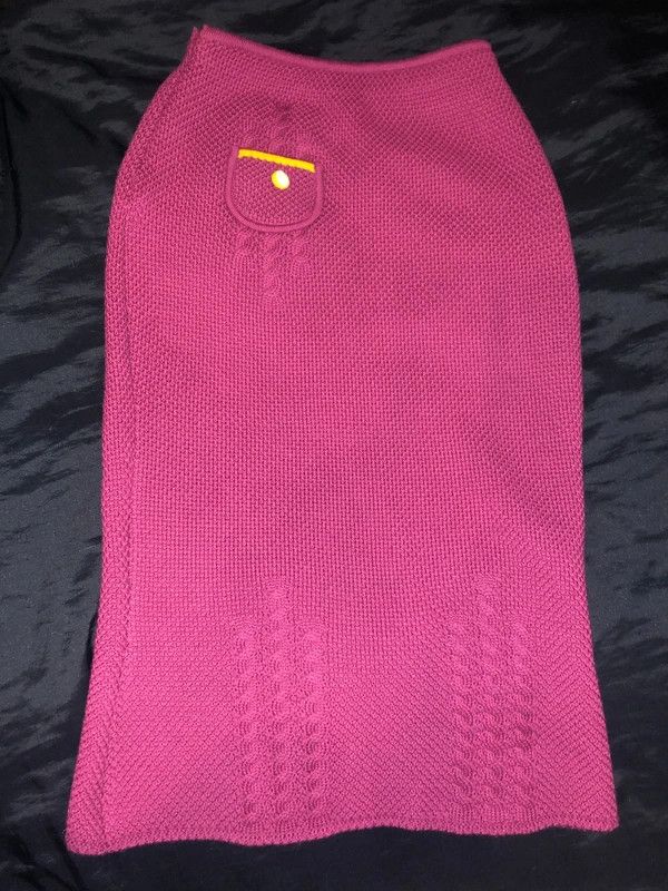 John Galliano 1999 Crochet Wool Longuette Skirt Size 27" / US 4 / IT 40 - 3 Thumbnail
