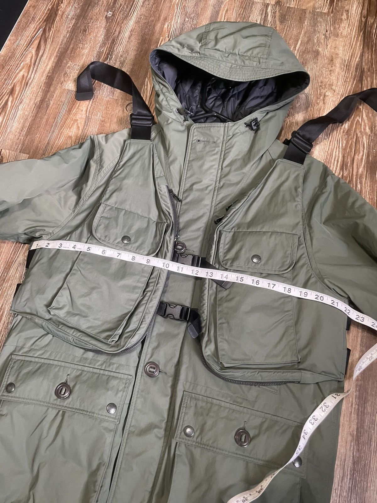 EASTLOGUE Mountain Ranger Parka Olive Green Tactical Pack Chest Rig Size US M / EU 48-50 / 2 - 2 Thumbnail