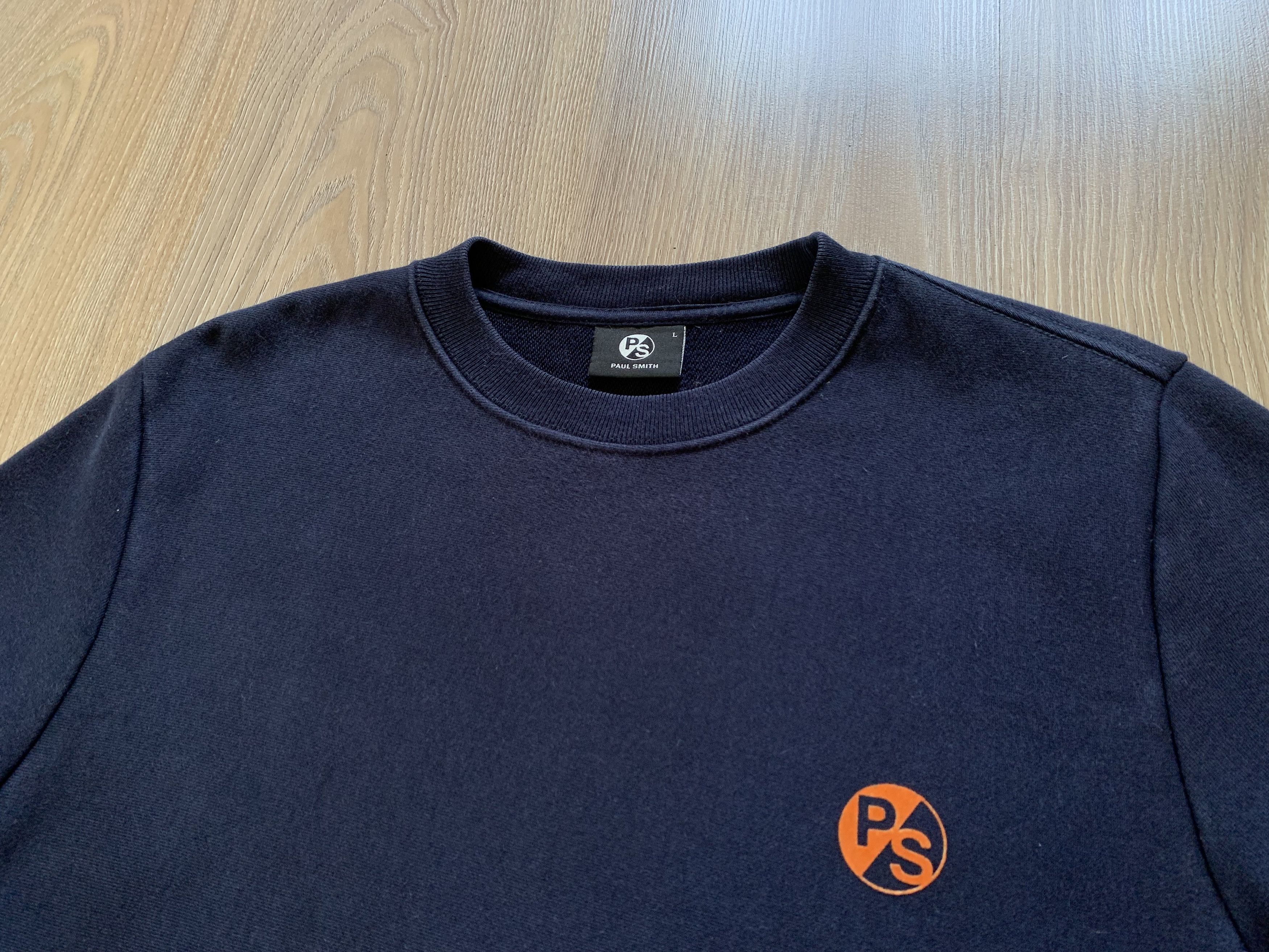 Designer × Paul Smith Paul Smith Crewneck Blue Sweatshirt Size US L / EU 52-54 / 3 - 4 Thumbnail