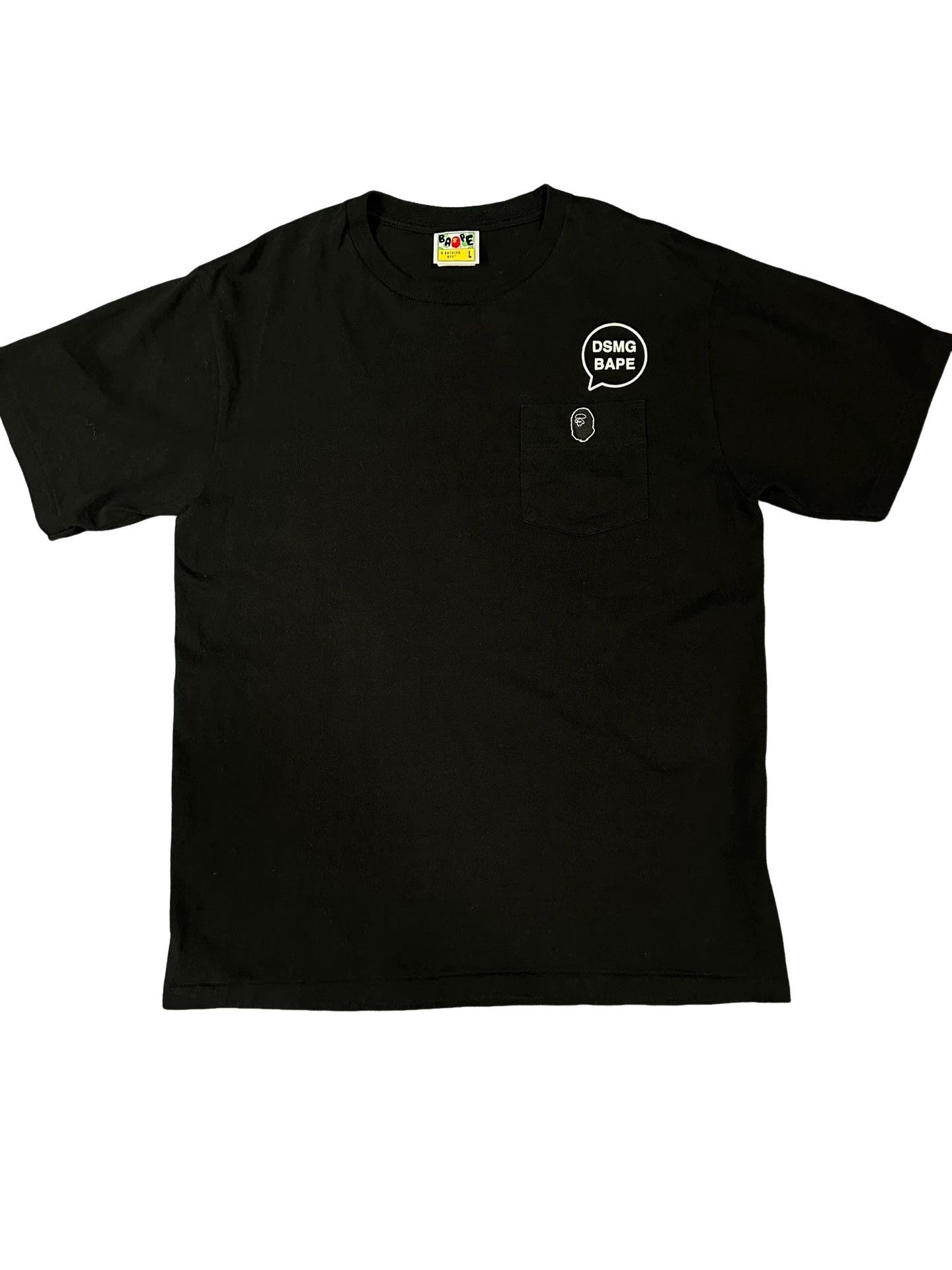 Bape A Bathing Ape x DSMG Logo Pocket T-Shirt Size L Size US L / EU 52-54 / 3 - 1 Thumbnail