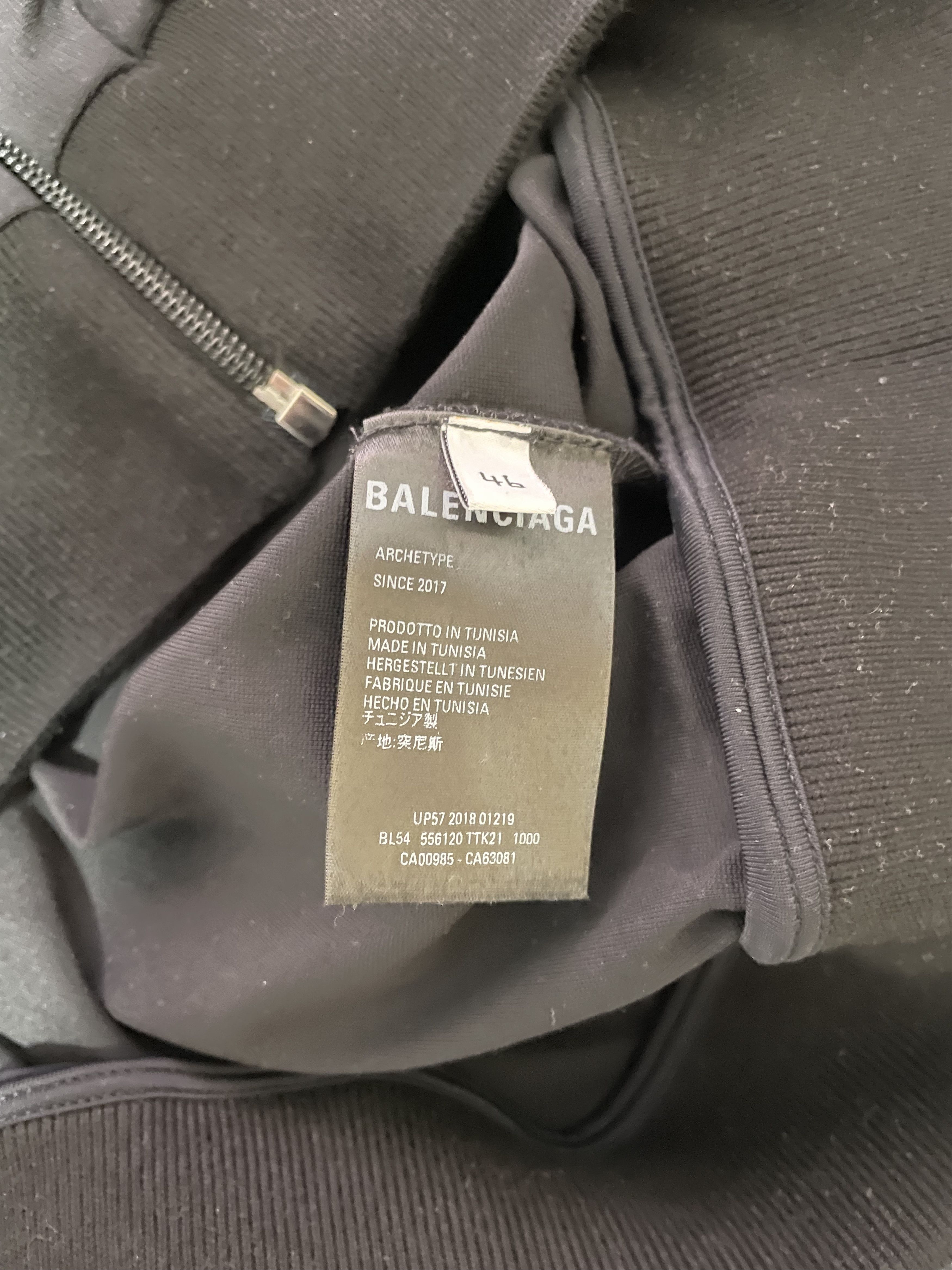 Balenciaga Archetype Copyright Track Jacket 46 Size US S / EU 44-46 / 1 - 6 Thumbnail