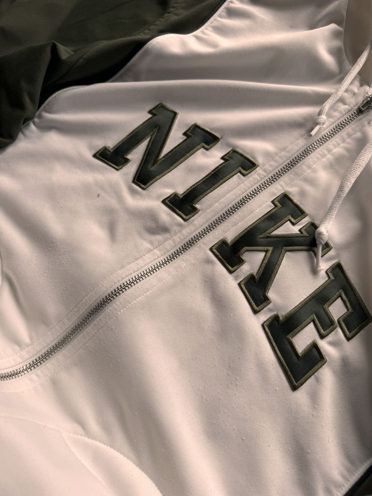 Nike × Vintage NIKE VINTAGE CENTER LOGO OVERSIZE BOXY ZIP HOODIE Size US L / EU 52-54 / 3 - 4 Thumbnail