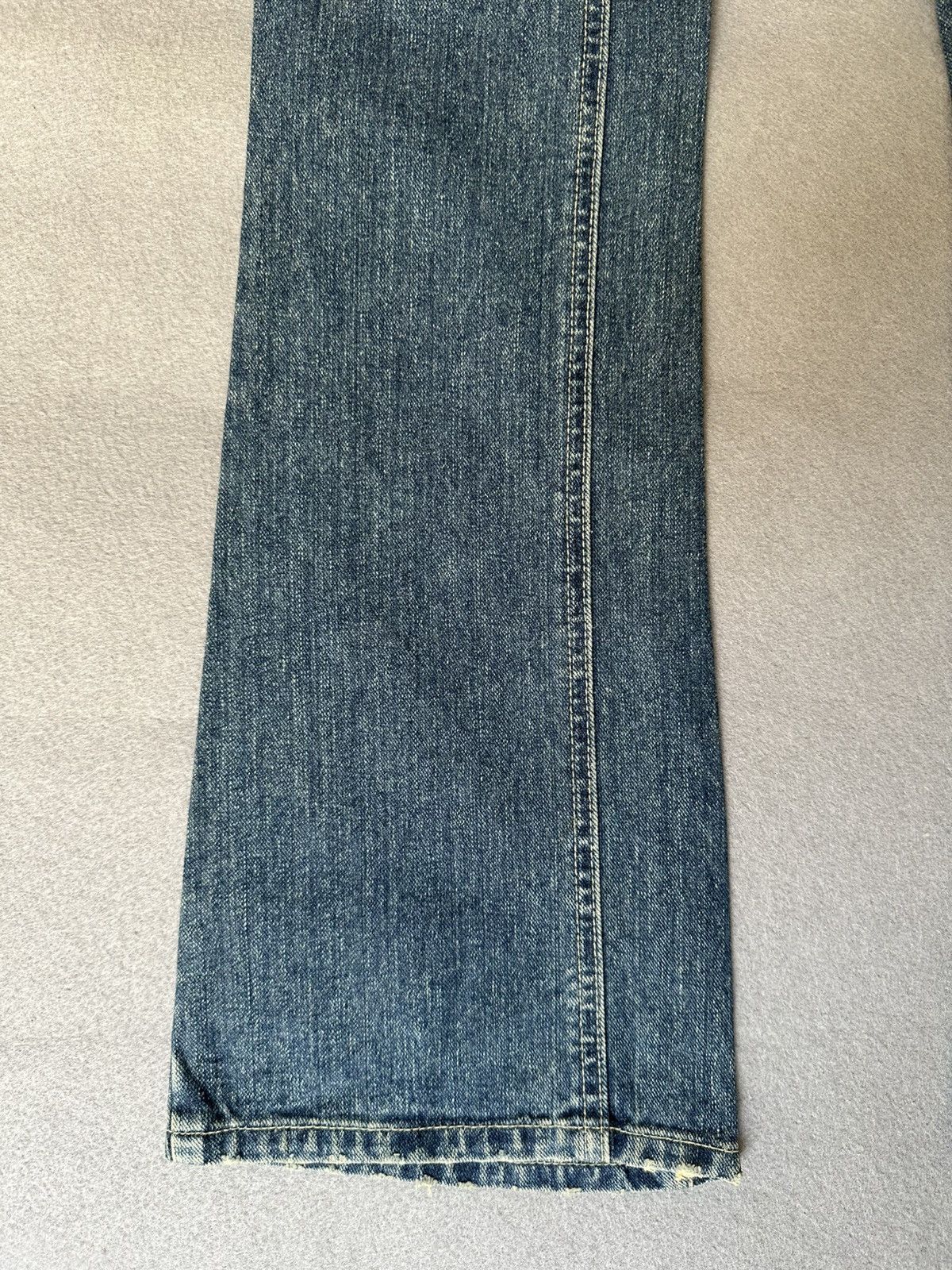 Japanese Brand FLARE Miss Artemis Tribal Design Low Rise Denim Size US 28 / EU 44 - 10 Thumbnail