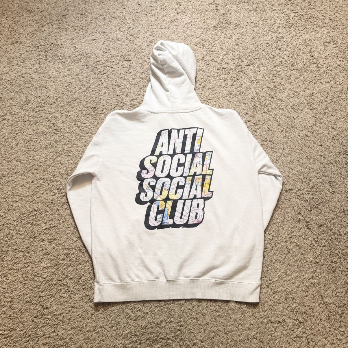 Anti Social Social Club Anti Social Social Club White Pullover Hoodie Size US L / EU 52-54 / 3 - 5 Thumbnail