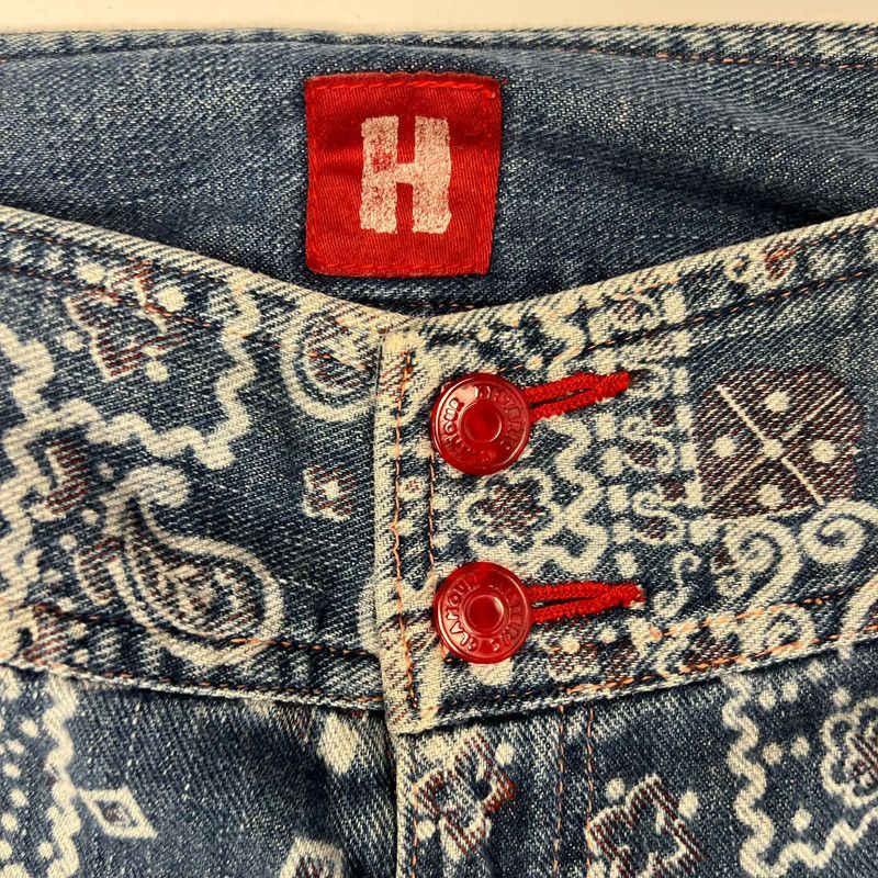 Hysteric Glamour 90's Hysteric Glamour Bandana Jeans - w29" Size 29" - 3 Thumbnail