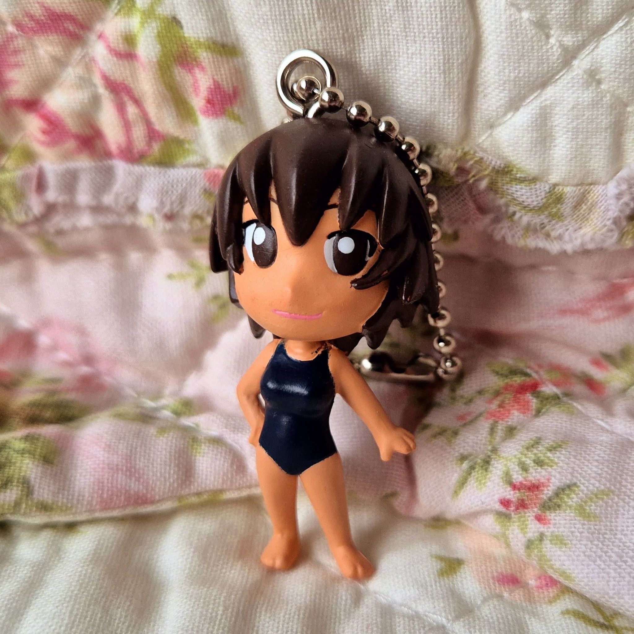 Japanese Brand Bandai Azumanga Daioh Blue Swimsuit Keychain Size ONE SIZE - 2 Thumbnail
