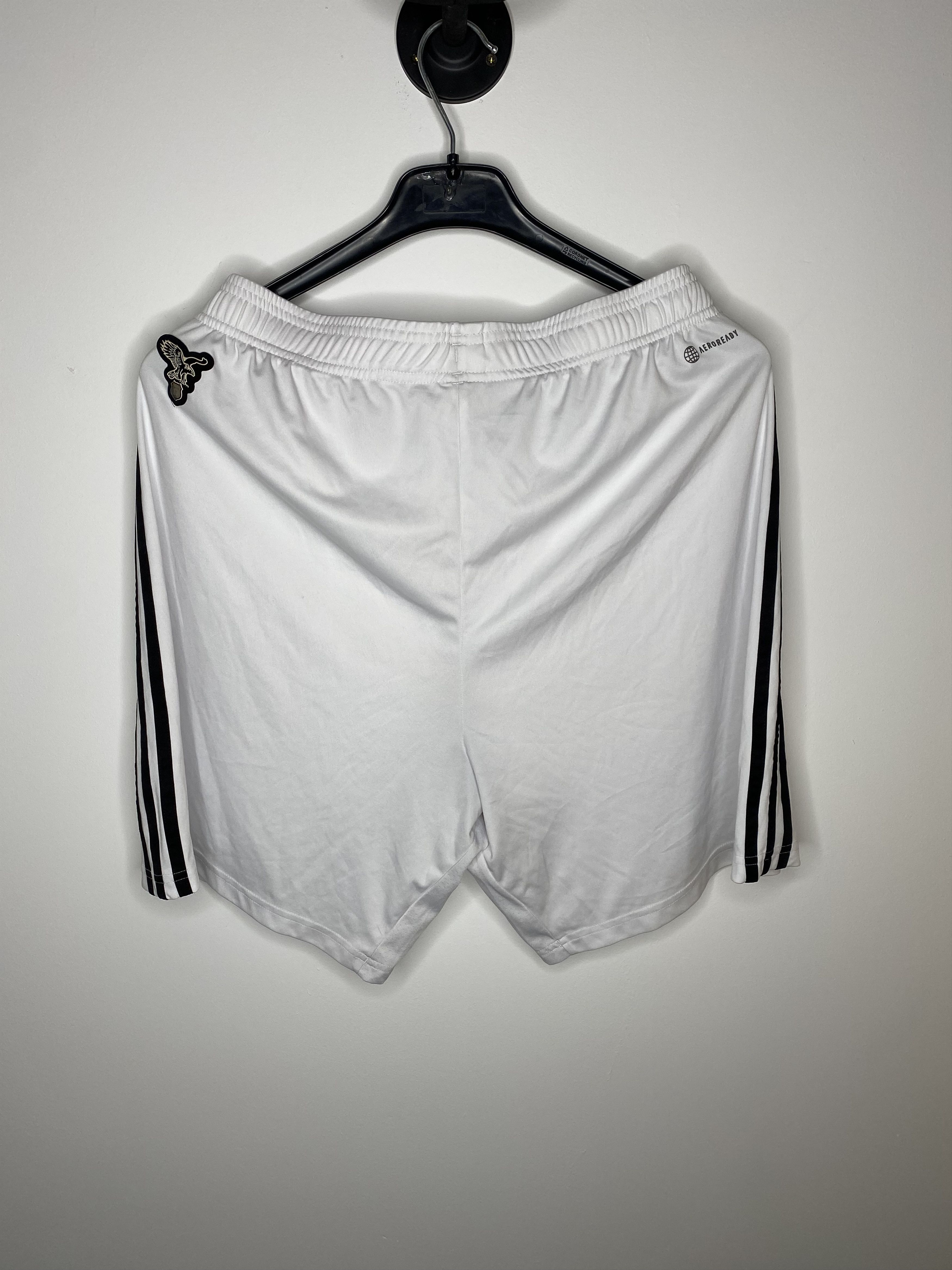 Adidas BEŞİKTAŞ BESIKTAS 2022 2023 HOME FOOTBALL SOCCER SHORTS Size US 32 / EU 48 - 2 Thumbnail