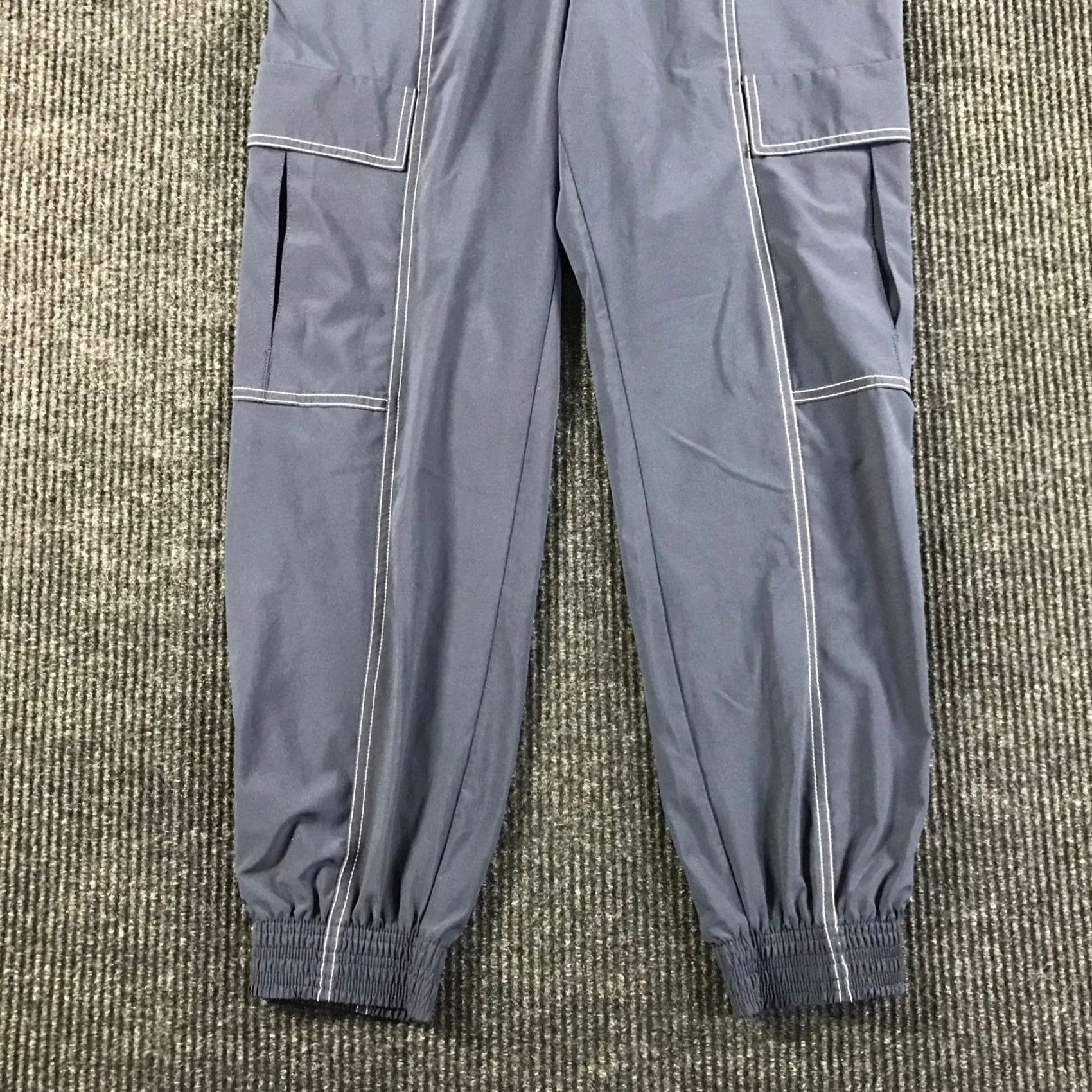 Athleta Athleta Chelsea Utility Jogger Pants Navy Blue Contrast Stitch Cargo Womens 10 Size 32" / US 10 / IT 46 - 3 Thumbnail