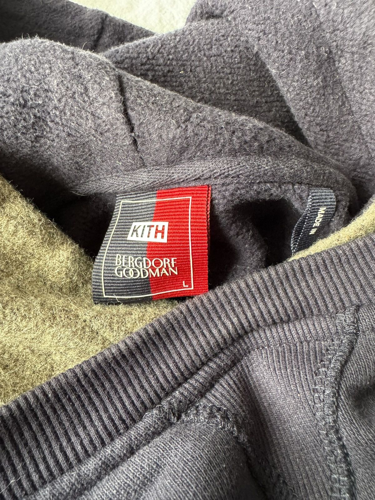 Bergdorf Goodman × Kith Very Rare Kith Bergdorf Goodman Classic Williams 2 II Hoodie Size US L / EU 52-54 / 3 - 9 Thumbnail