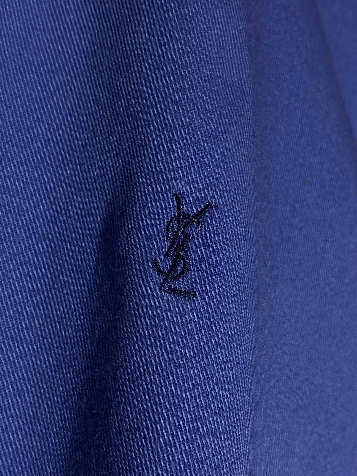 Yves Saint Laurent 🔥 Y2K YSL BUTTON UP SHIRT VINTAGE FRENCH DAD AESTHETIC Size US S / EU 44-46 / 1 - 5 Thumbnail