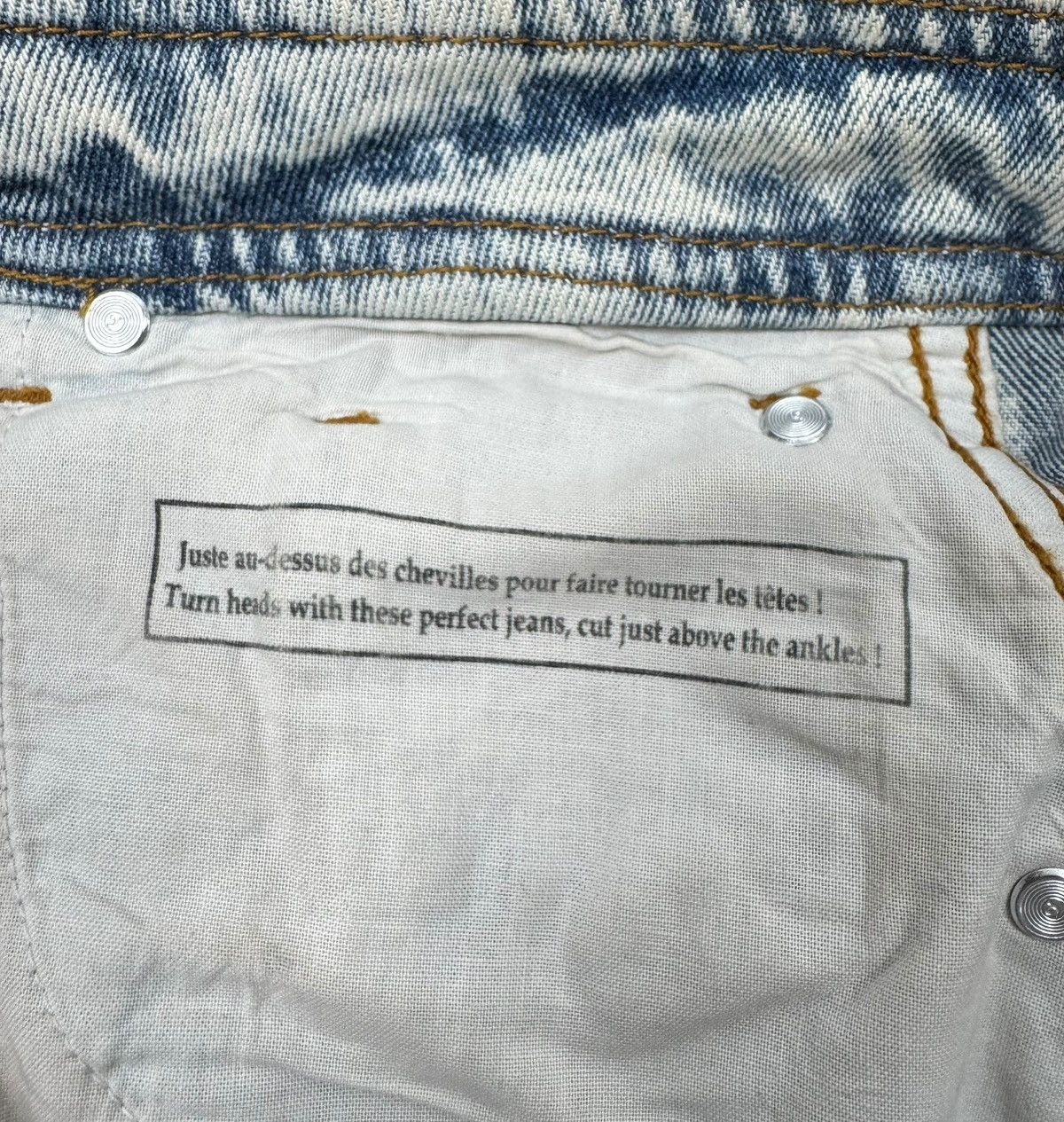 Sezane Sezane Denim Wide Leg Jeans Cotton size 36 Size 26" / US 2 / IT 38 - 12 Thumbnail