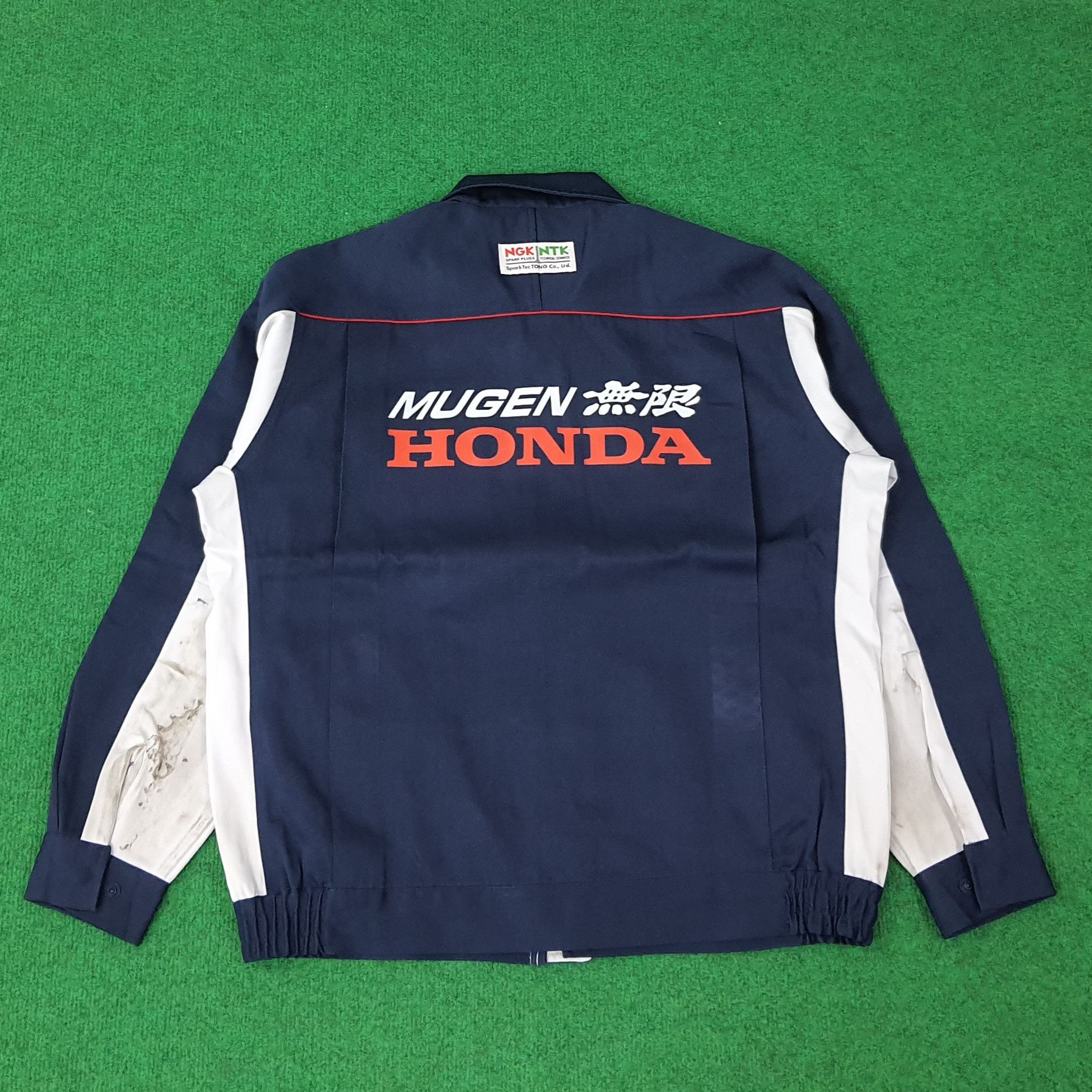 Japanese Brand Vintage Mugen Honda Motorsports Custom Logo Jacket C260N13 Size US XL / EU 56 / 4 - 1 Thumbnail