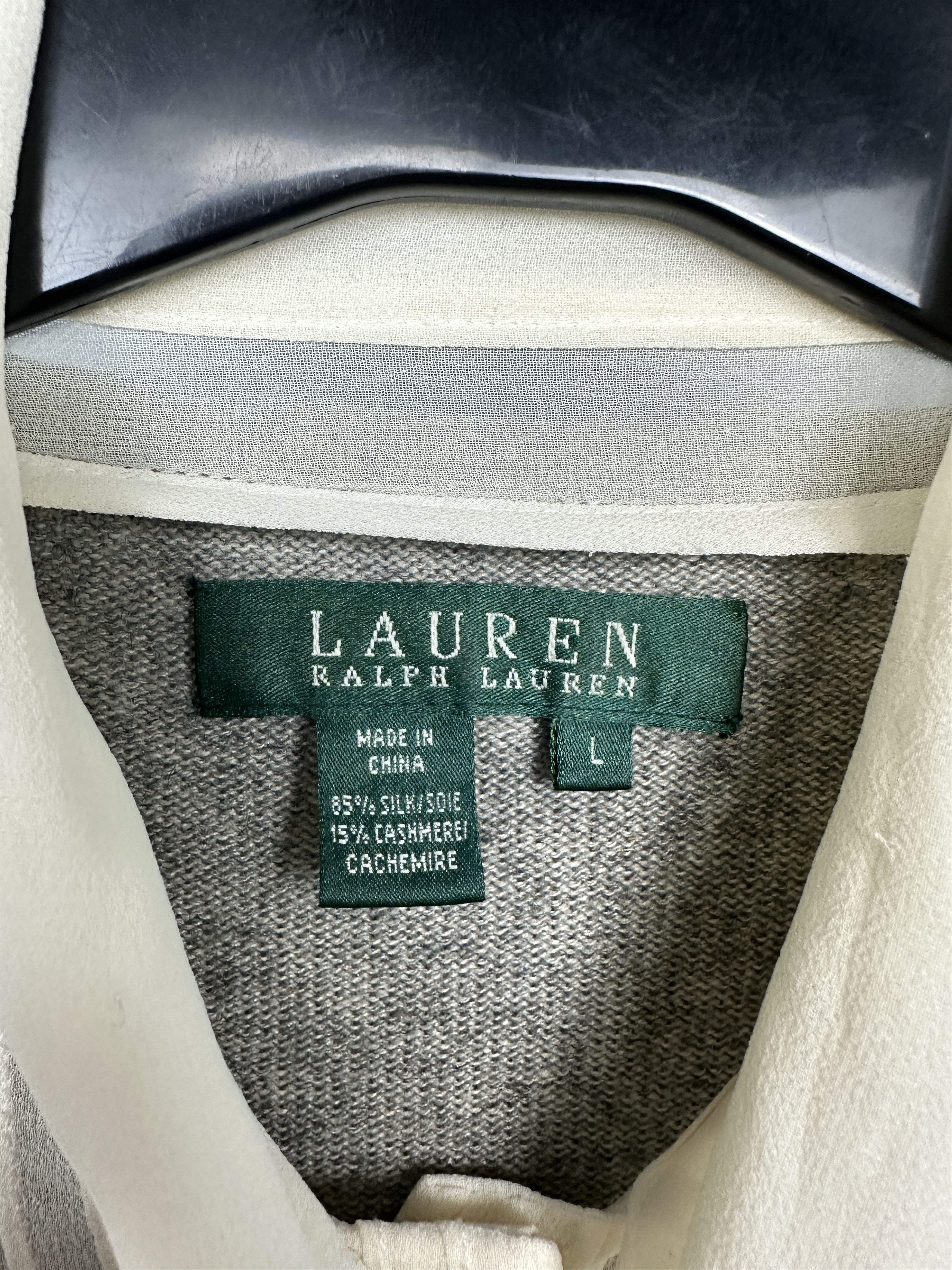 Polo Ralph Lauren Polo Ralph Lauren Vintage Womens Silk-Wool Knit Sweater Size L / US 10 / IT 46 - 3 Thumbnail