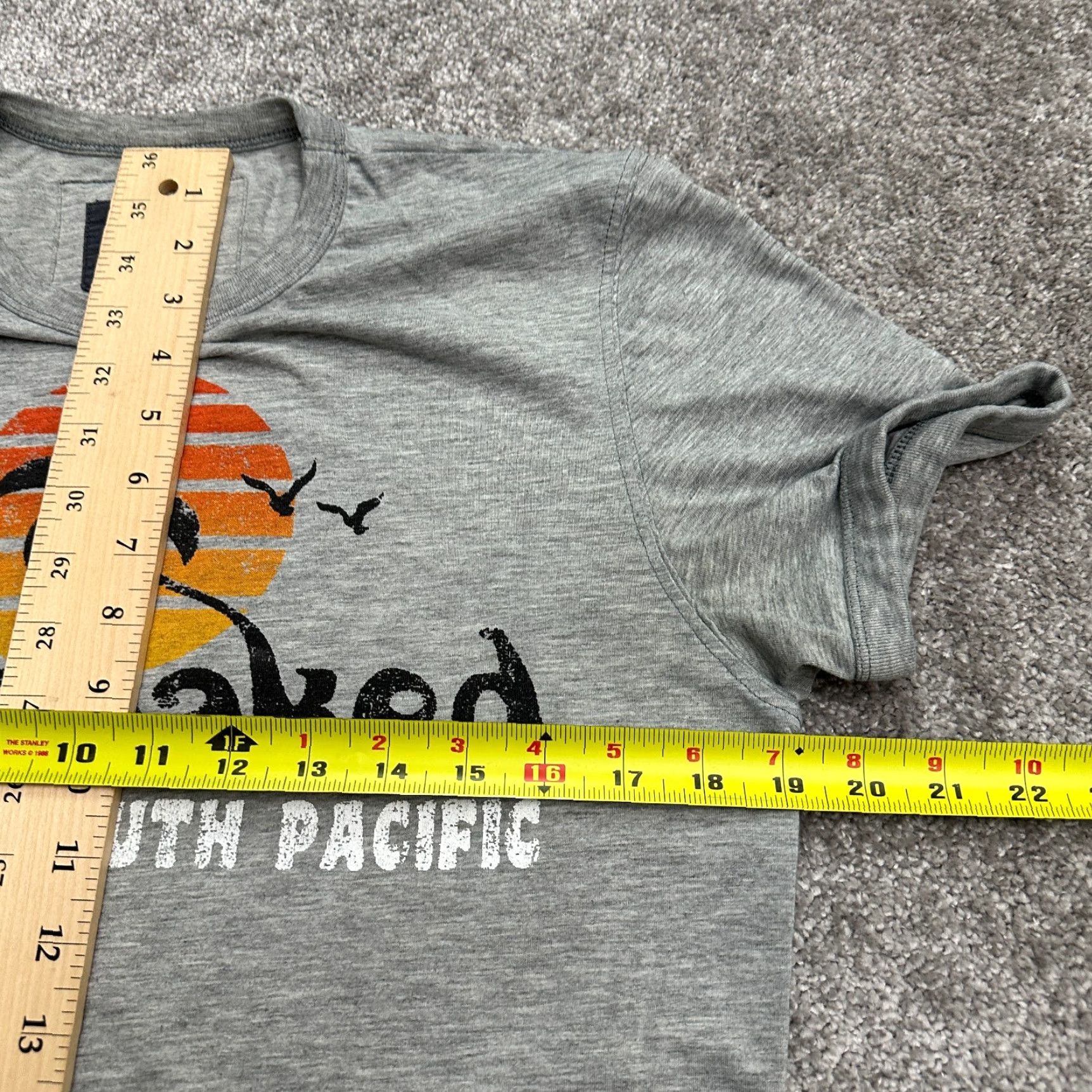 H&M H&M Graphic T-Shirt Men's Small Gray Crew Neck Short Sleeve Casual Tee Outdoor Size US S / EU 44-46 / 1 - 6 Thumbnail
