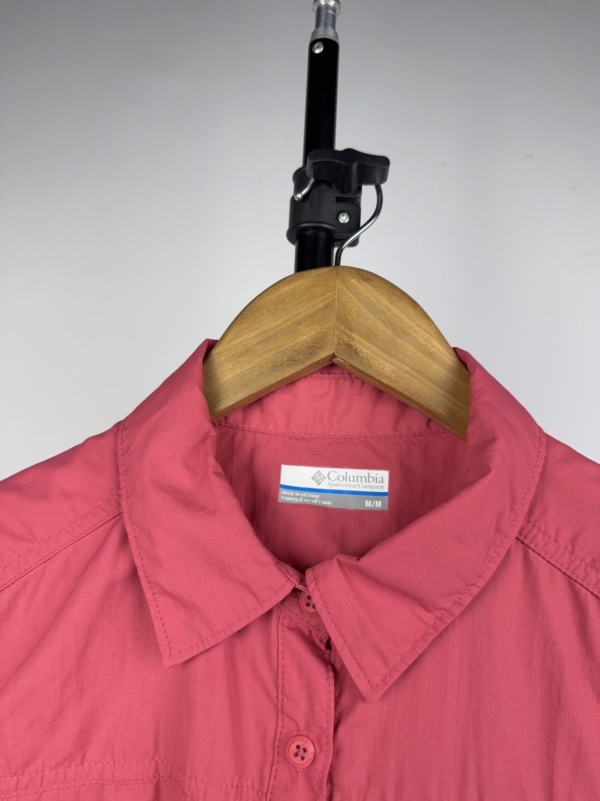 Columbia Gorpcore Outdoor Columbia Omni-Shade Pink Hiking Shirt Women Size M / US 6-8 / IT 42-44 - 3 Thumbnail