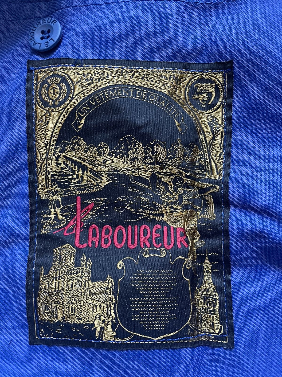 Le Laboureur Le Laboureaur Cotton Drill Chore Coat Size US L / EU 52-54 / 3 - 2 Thumbnail