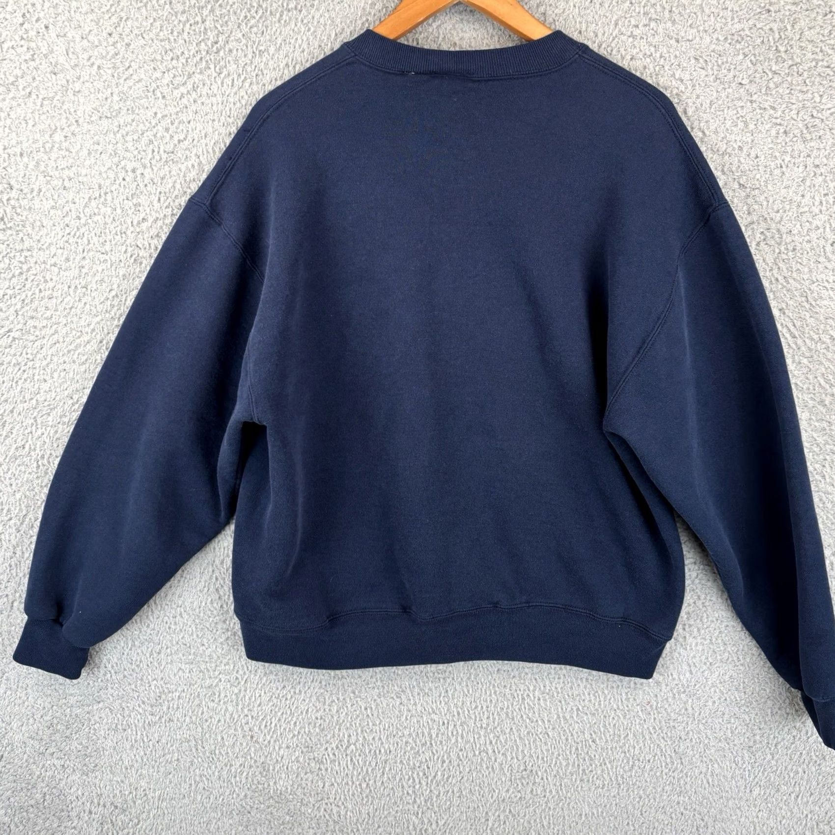 Vintage Ducks Unlimited Sweatshirt Mens Large Vintage 90s Embroidered Buck Deer Flag USA Pullover Crew Neck Blue Size US L / EU 52-54 / 3 - 4 Thumbnail