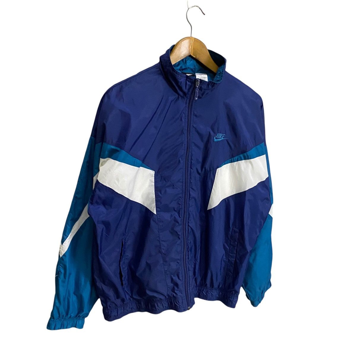 Nike Vintage 90s Nike windbreaker Size US M / EU 48-50 / 2 - 2 Thumbnail
