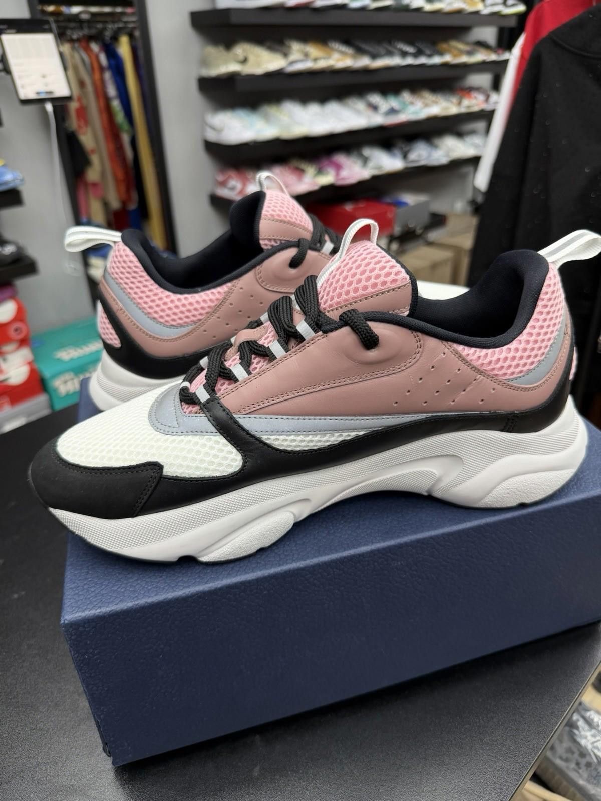 Dior Dior B22 Pink Black Size 45EU (MENS US12) $1300 Discontinued Size US 12 / EU 45 - 5 Thumbnail