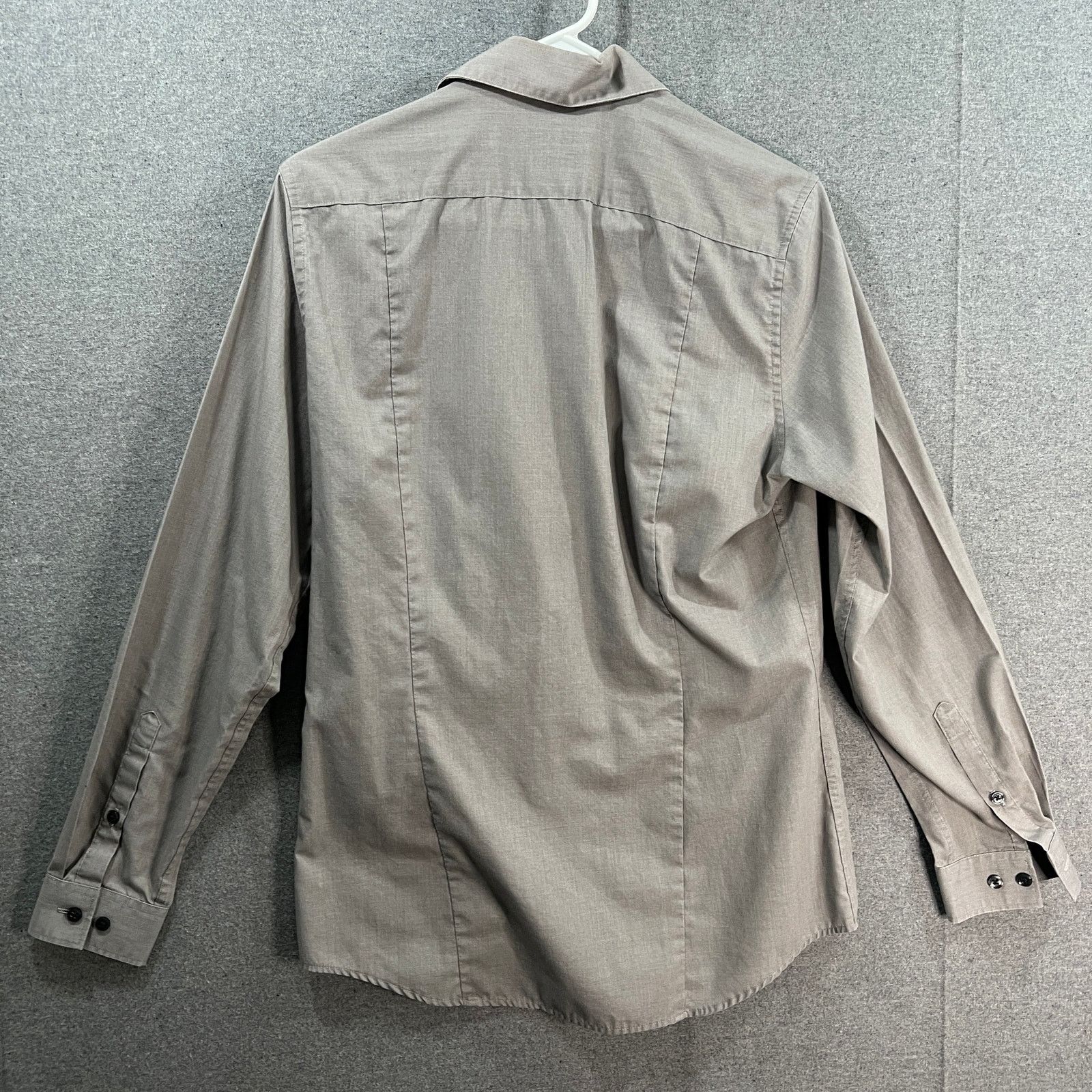 H&M H&M Men's Long-sleeve Button-up Shirt Blue Gray Small Size US S / EU 44-46 / 1 - 2 Thumbnail