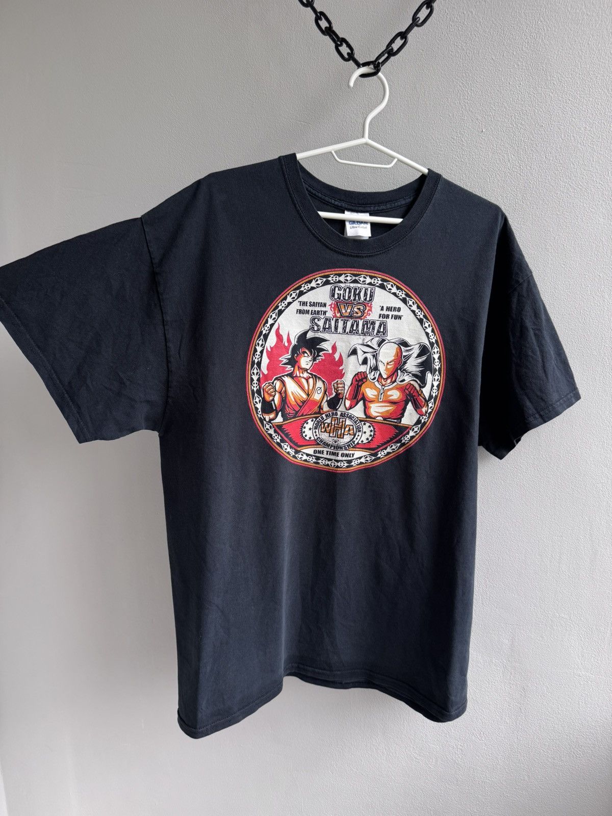 Anime Anime T Shirt Tee Goku Saitama Dragon Ball Z One Punch Size US XL / EU 56 / 4 - 3 Thumbnail