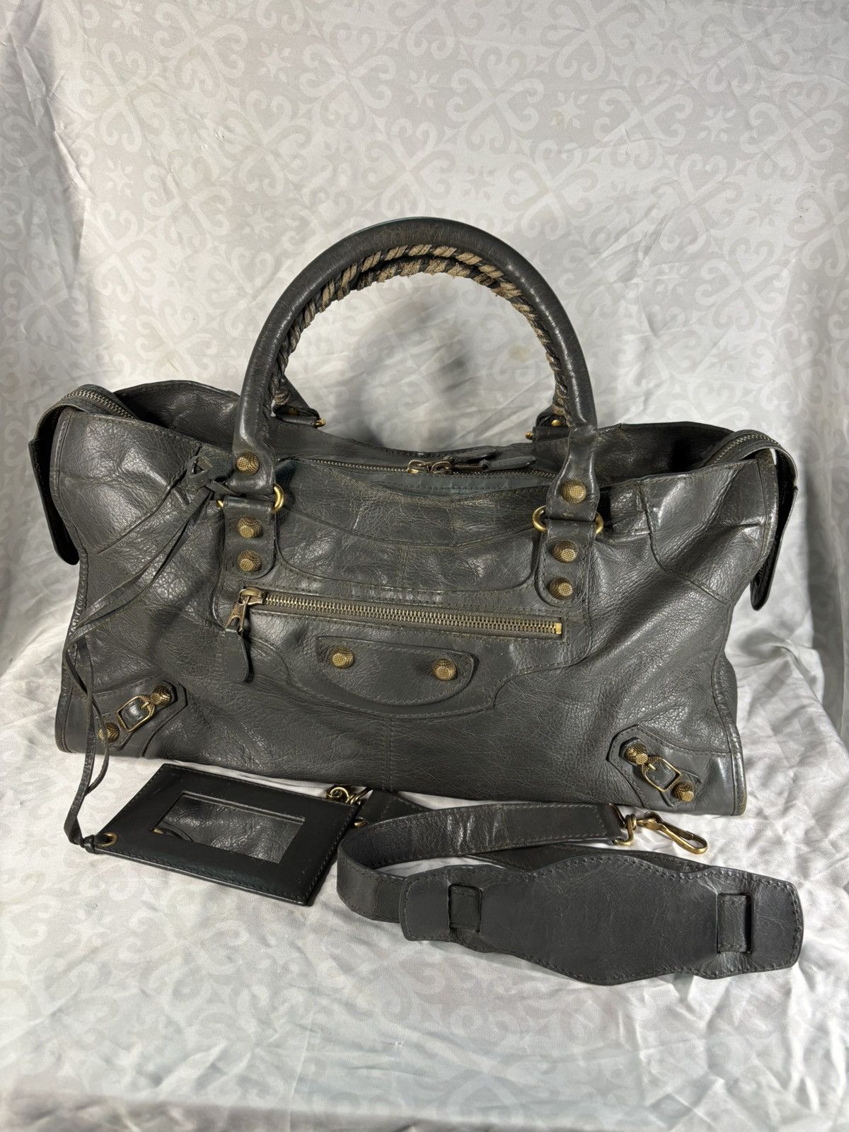 Balenciaga Balenciaga City Bag Dark Grey Size ONE SIZE - 1 Thumbnail