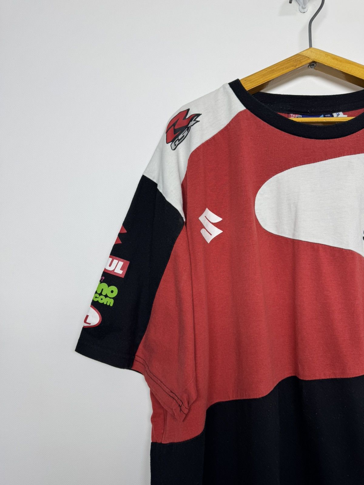 Vintage Vintage Y2k Suzuki Racing Big Logo T Shirt Size US XXL / EU 58 / 5 - 8 Thumbnail