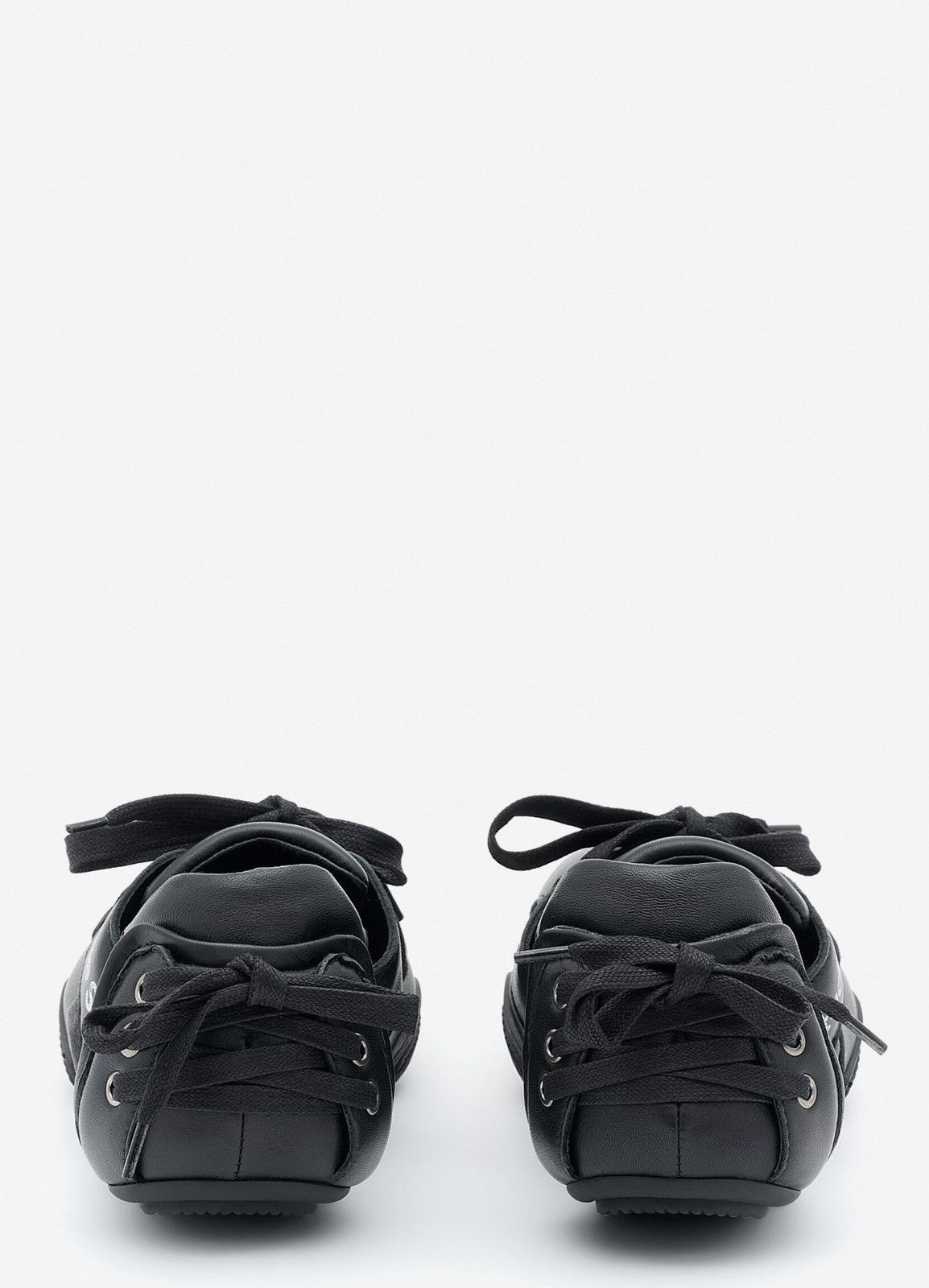 Acne Studios Acne Studios Leather Lace Up Logo Sneakers Size US 11 / EU 44 - 3 Thumbnail