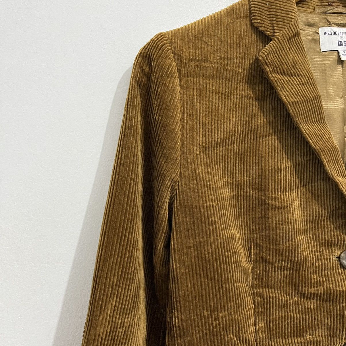 Japanese Brand × Uniqlo Uniqlo x Ines de la Fressange Corduroy Blazer - Brown Size M / US 6-8 / IT 42-44 - 5 Thumbnail